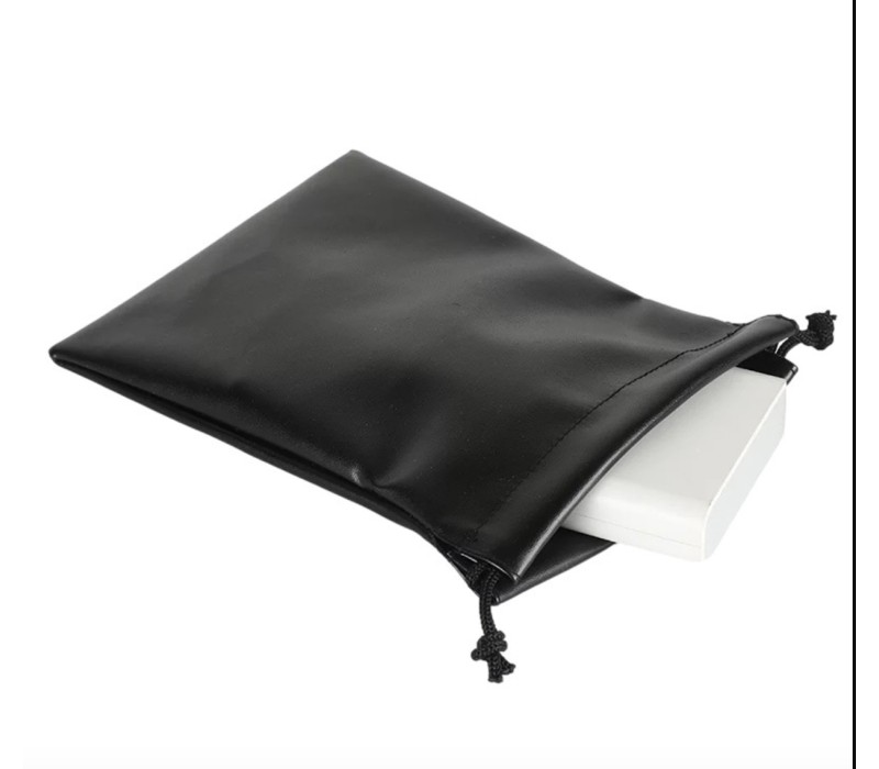 PU Leather Drawstring Pouch 1