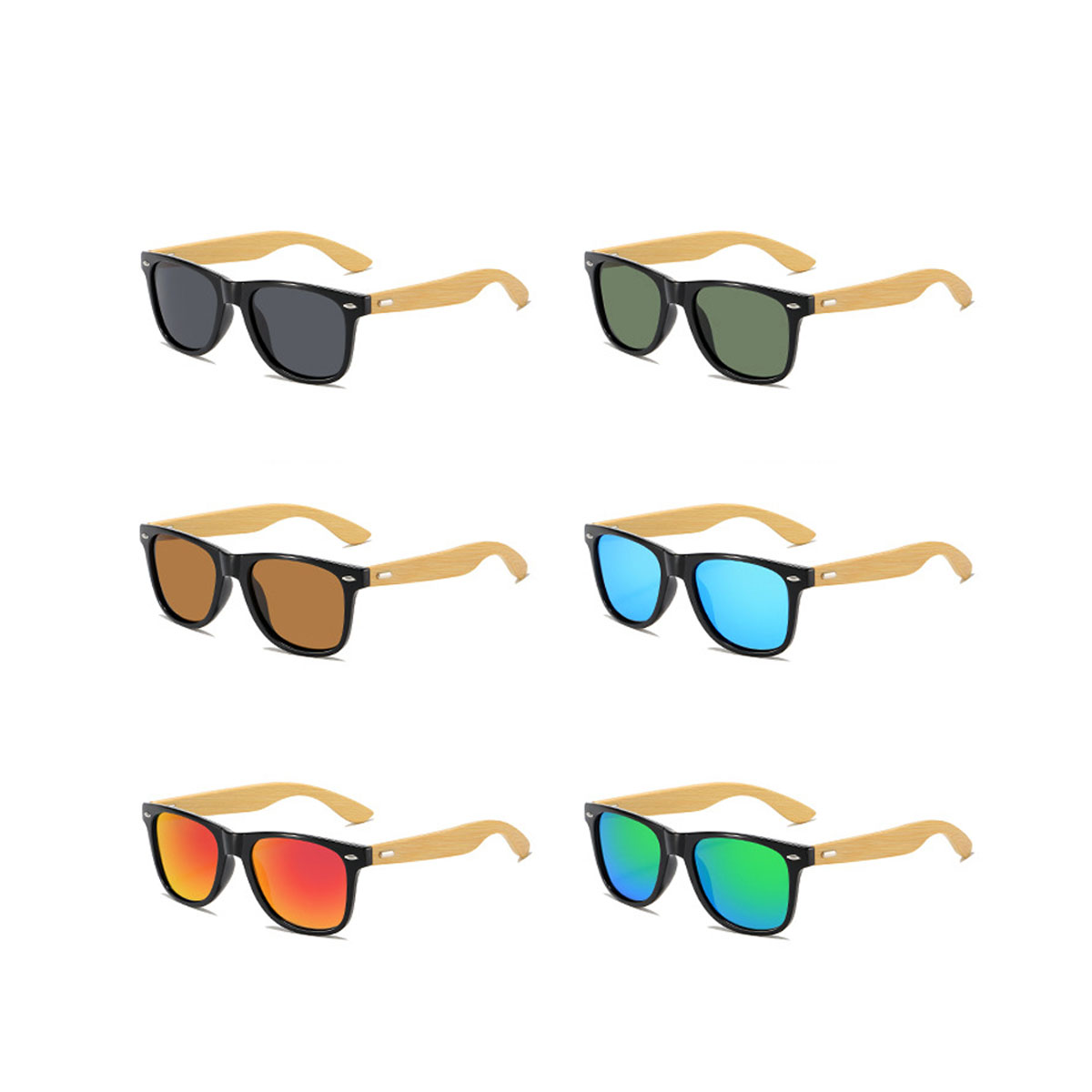 Bamboo Retro Sunglasses 3