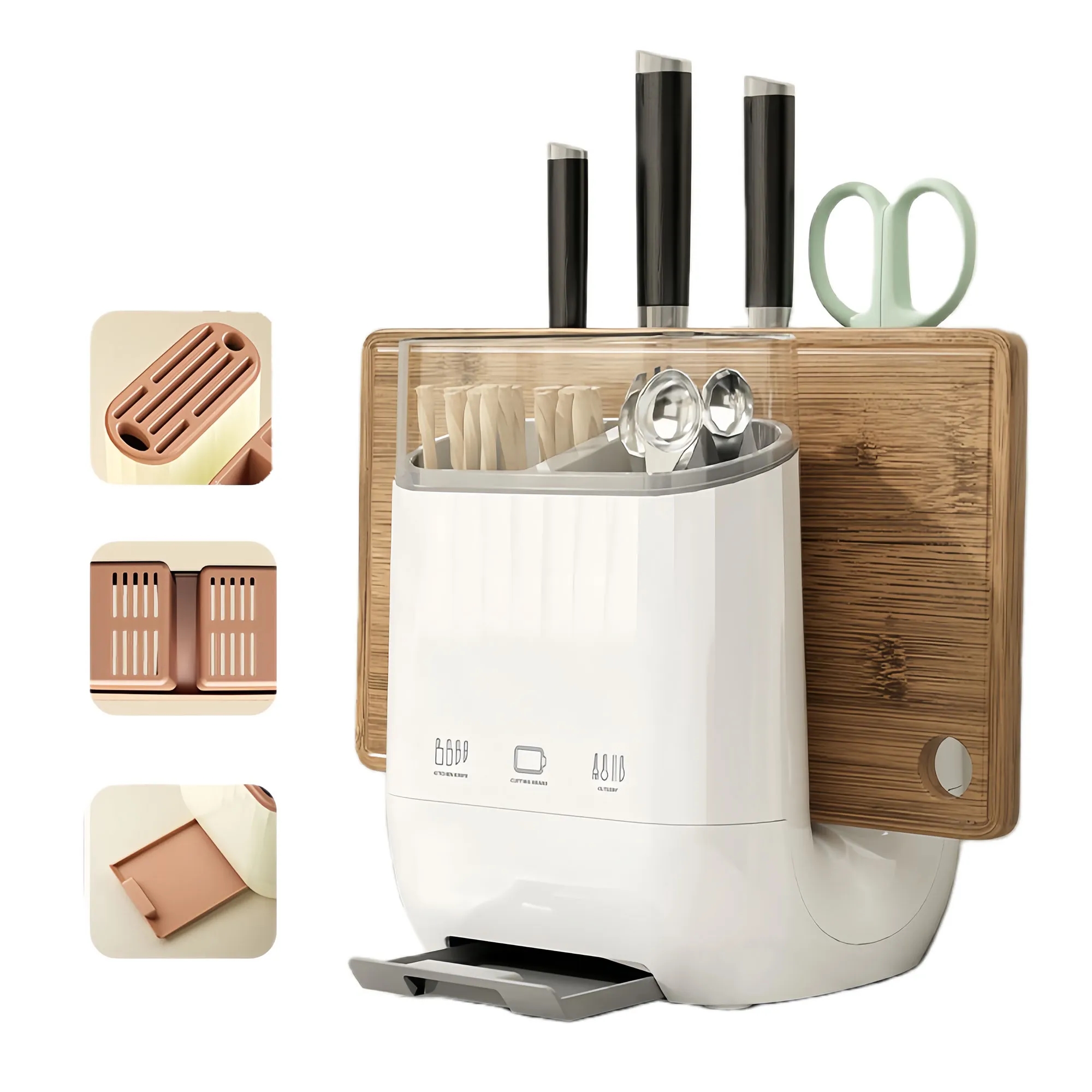 Premium Multifunctional Kitchen Knife Block Holder 3