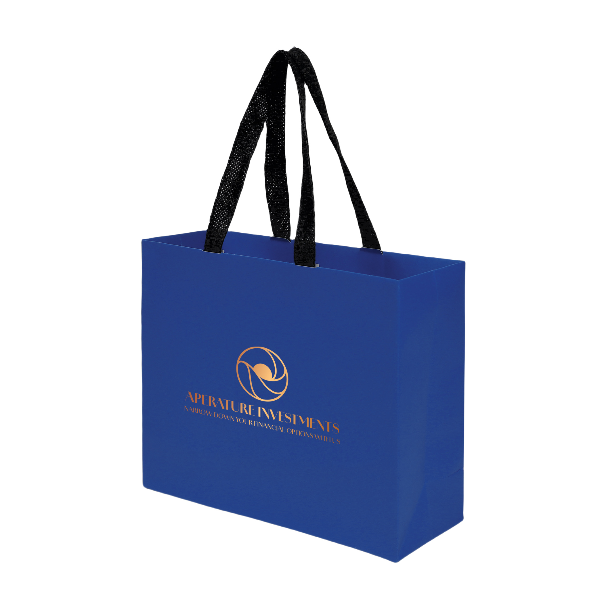 Sugarcane Paper Bag with Embedded Web Style Paper Handles - 8