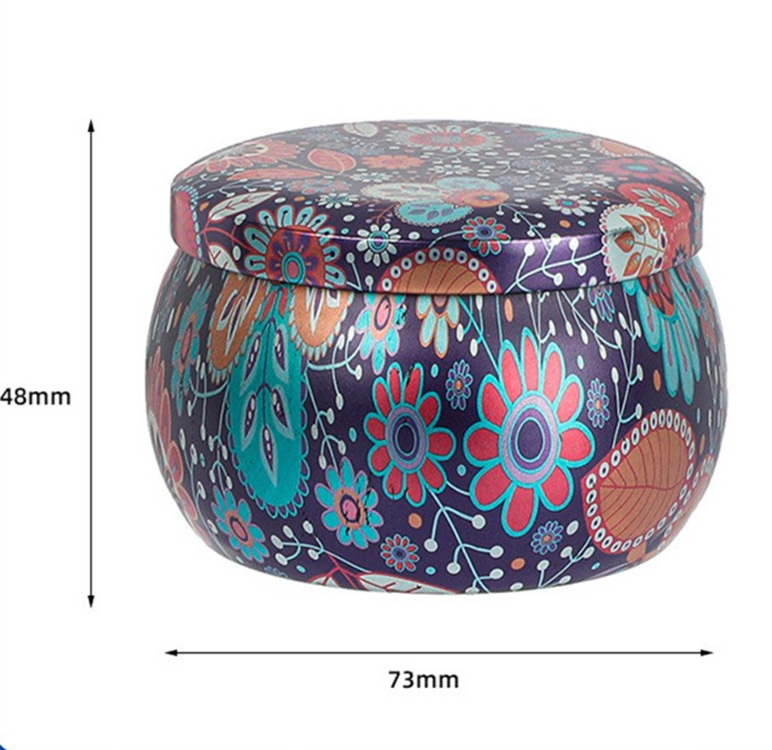 Drum Shaped Candle Jar 5