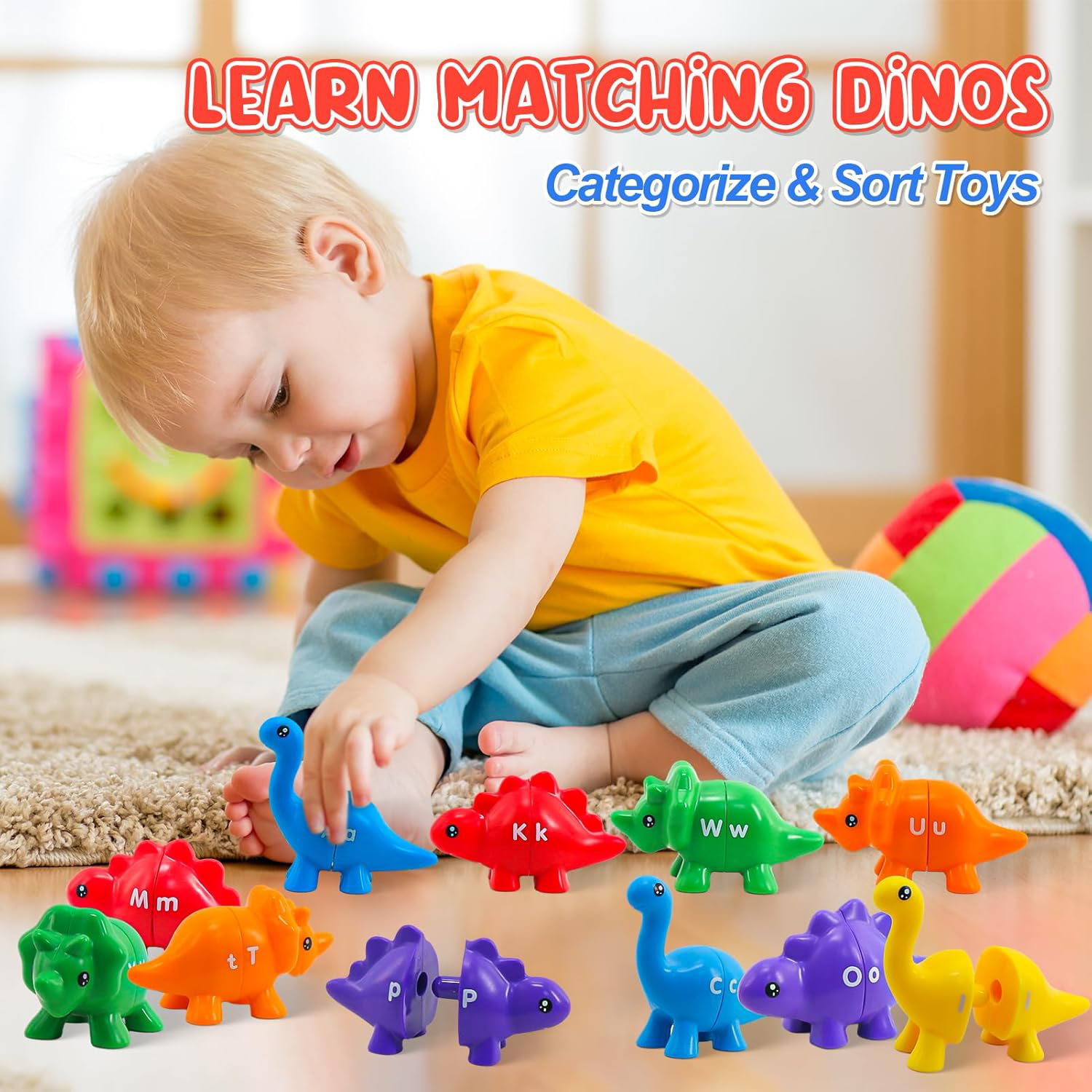 13PCS ABC Letters Matching Game 4