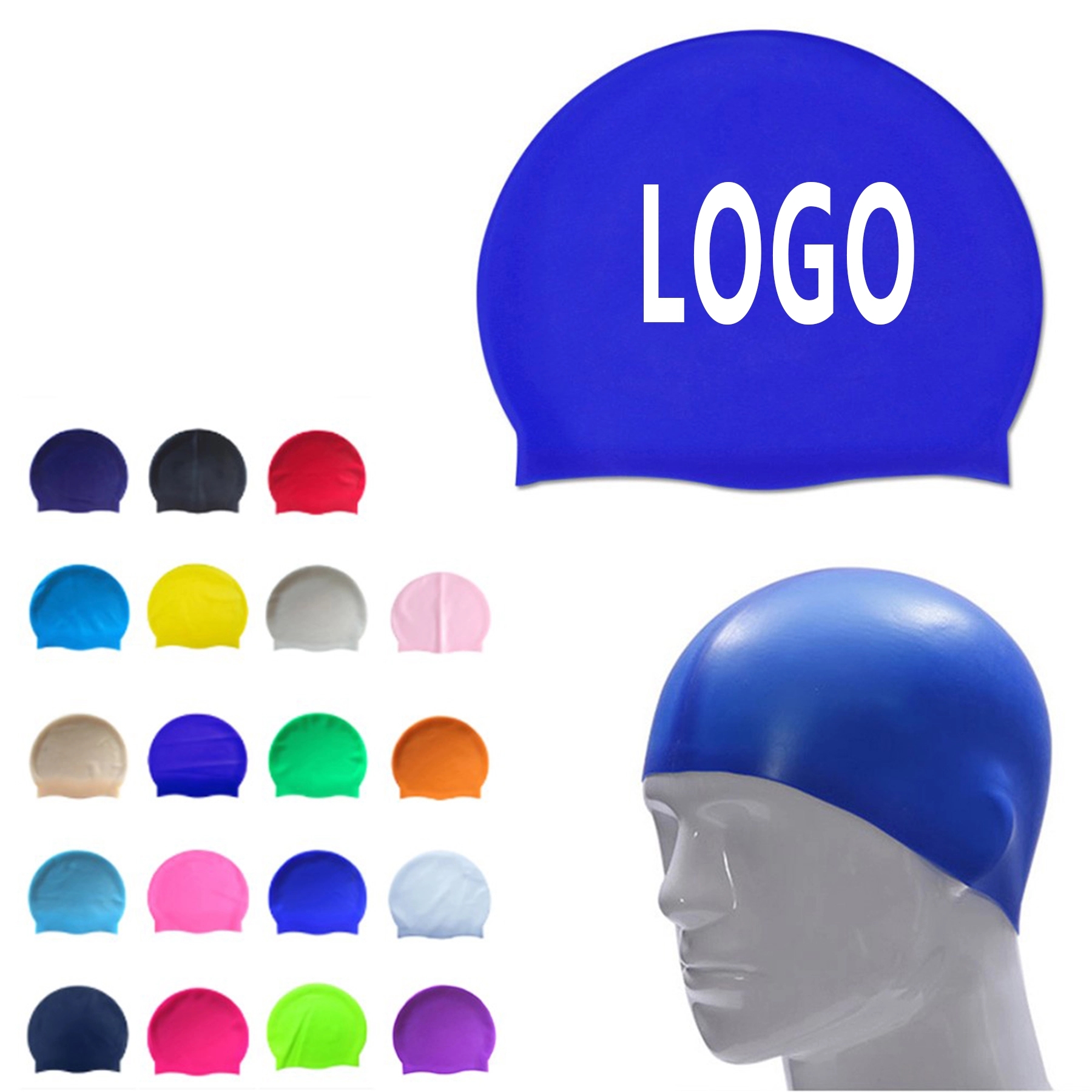 Silicone Swim Cap 1