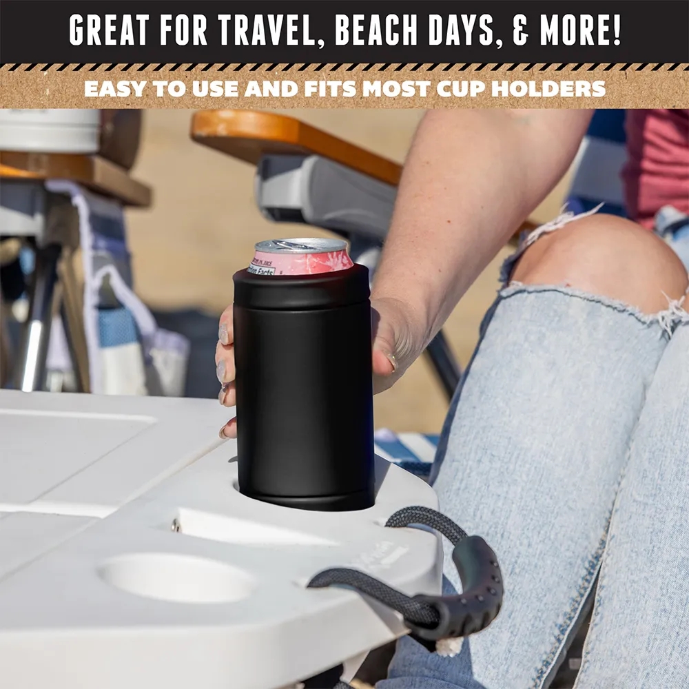 12 oz Vacuum Insulated Can and Bottle Cooler 11
