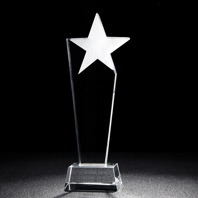 Crystal Trophy A19-124 5