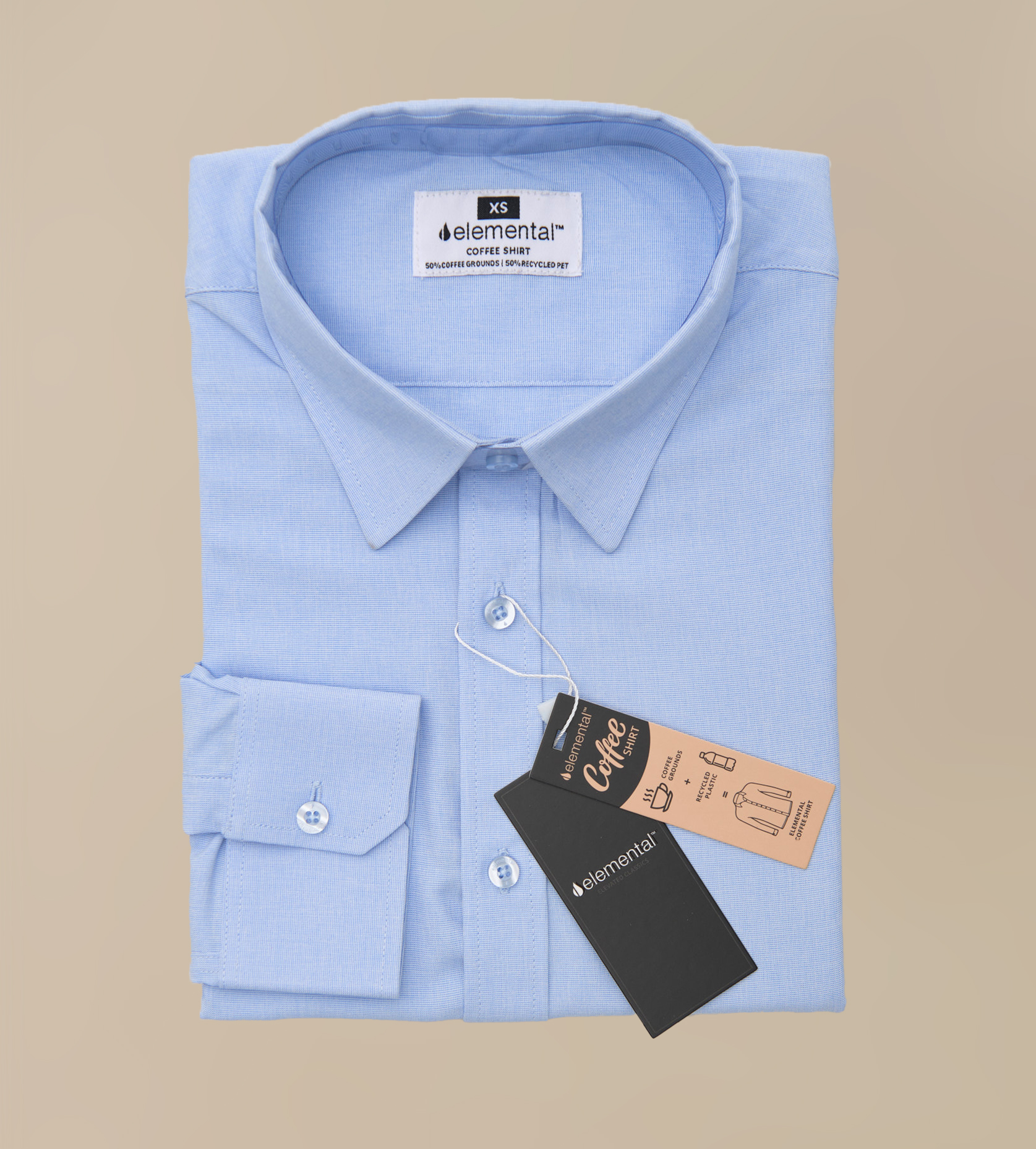 Elemental® Coffee Shirts - Button Down Sustainable Dress Shirts - Women 20