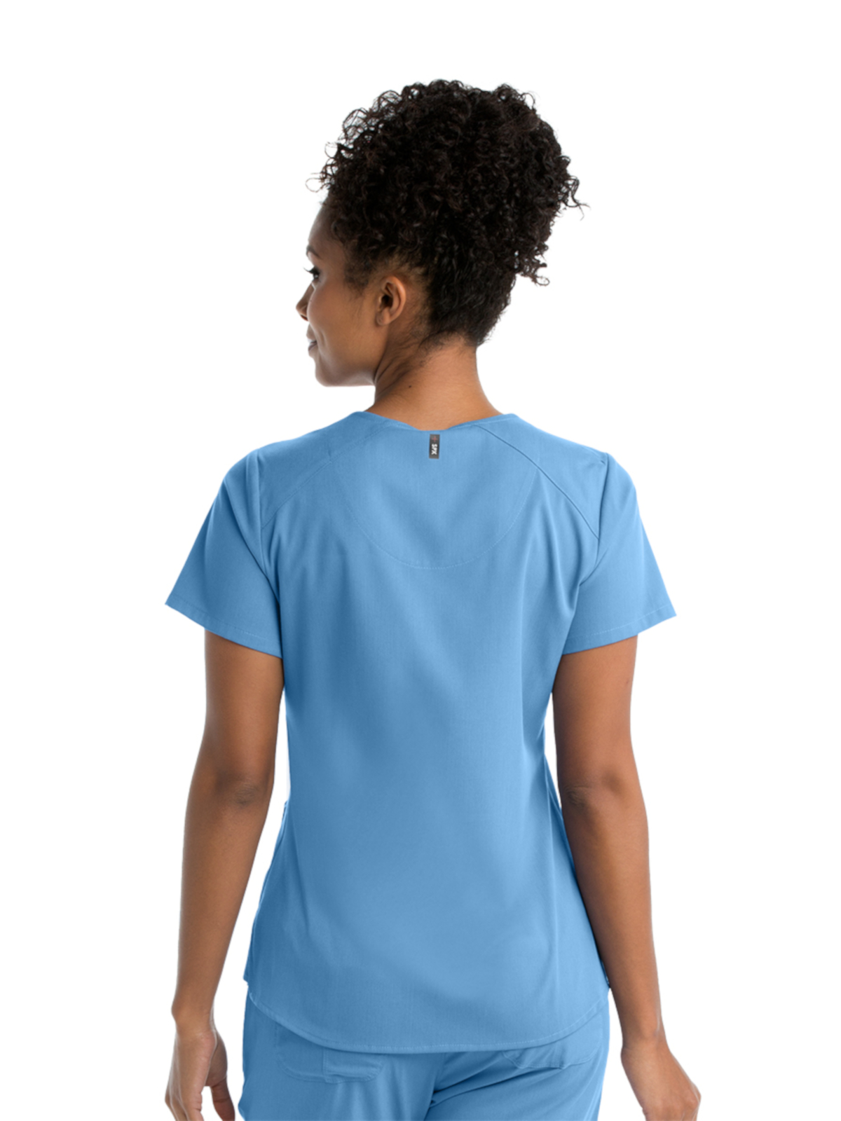 Grey's Anatomy Spandex Stretch - Women's Four-Pocket V-Neck Emma Scrub Top 56