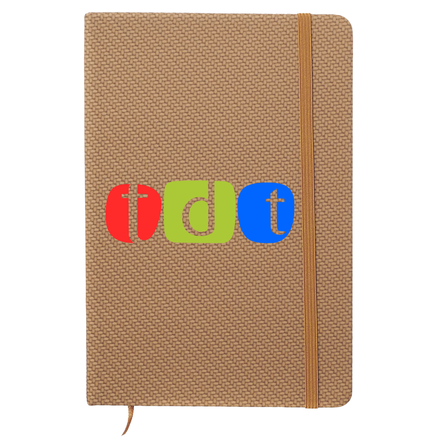 3" W x 3" H Arco A5 Knit Texturized Notebook 1