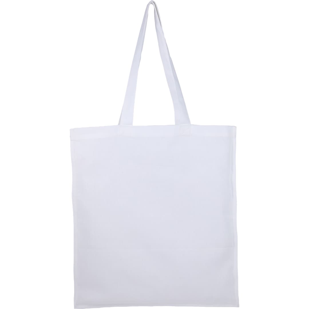 Double-Stitched 8oz Organic Cotton Tote, custom tote bag with logo imprint 9