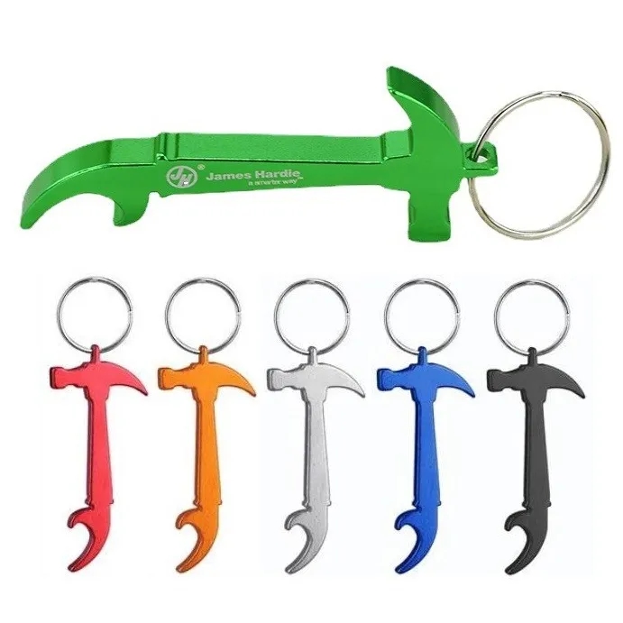 Hammer Shaped Bottle Opener Key Holder 3