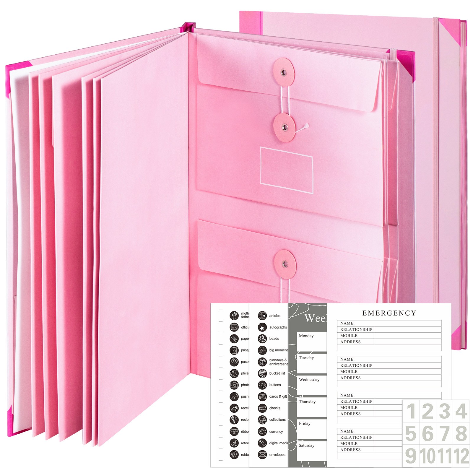 Important Papers Document Life Binder 3