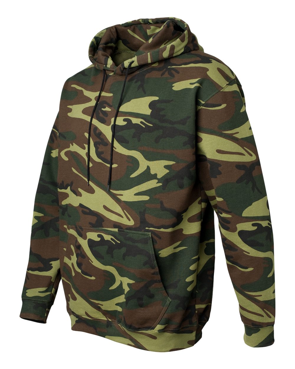 Unisex Camo Fleece Hoodie Sweatshirt - 3969 17