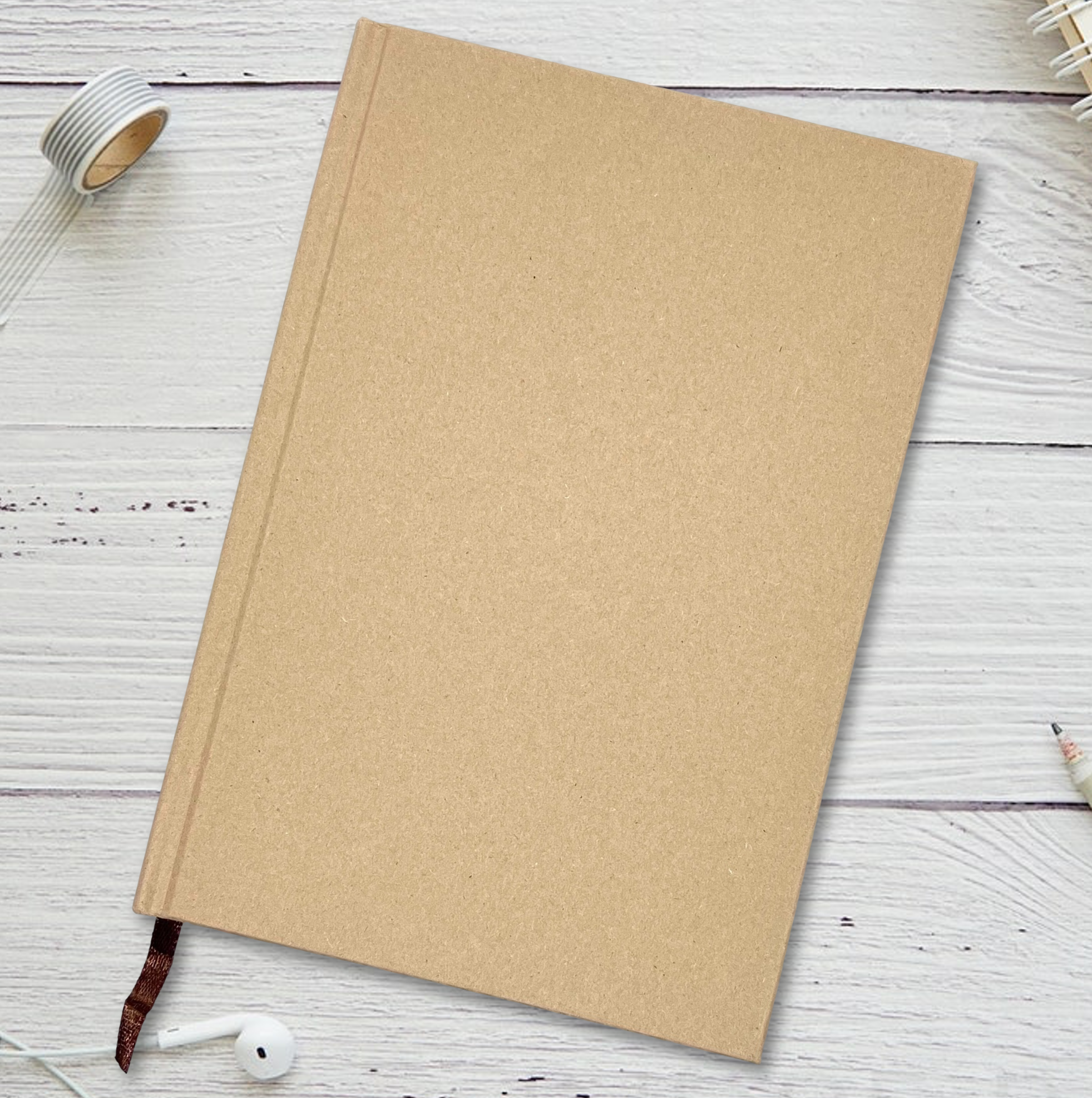 Hard Cover Kraft Paper Journal 10