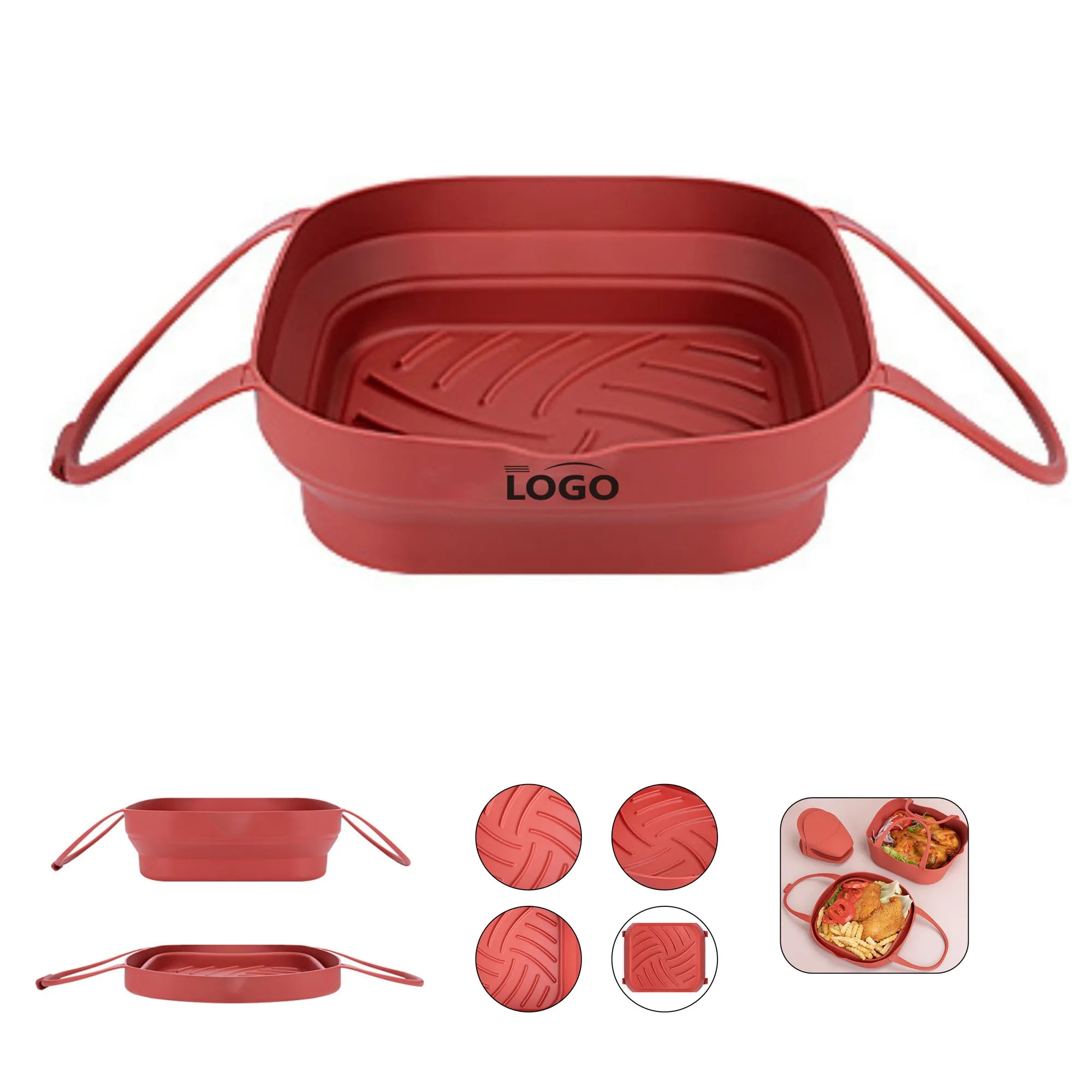 Reusable Silicone Air Fryer 7
