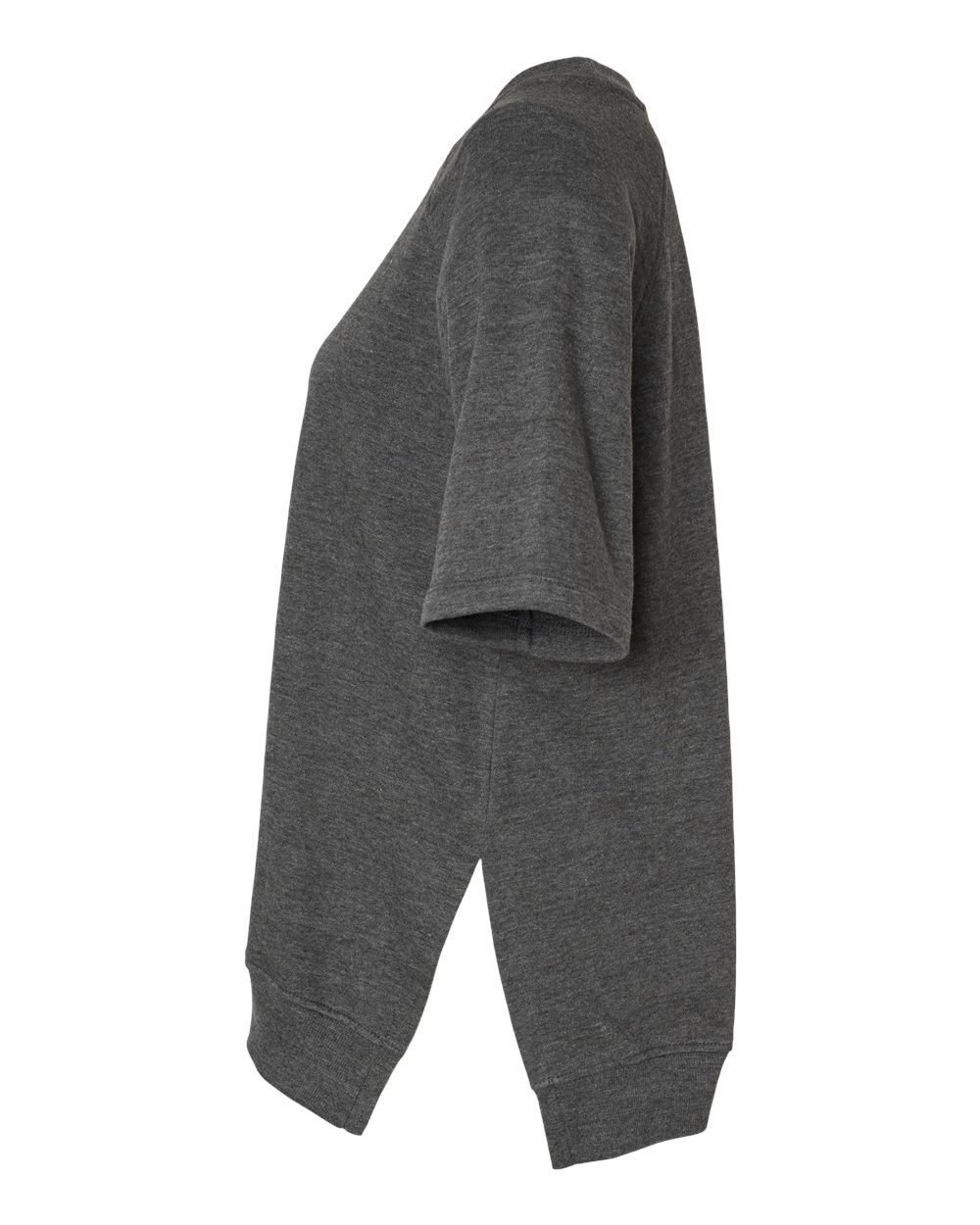 Women's French Terry Short Sleeve Crewneck Sweatshirt - W23711 17