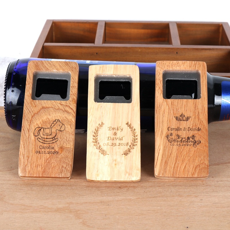 Wooden Handle Bottle Opener 4