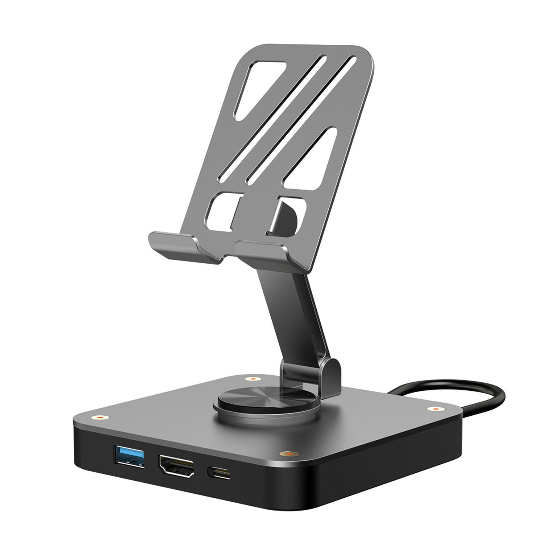 Multifunctional Docking Station With Phone Holder 2