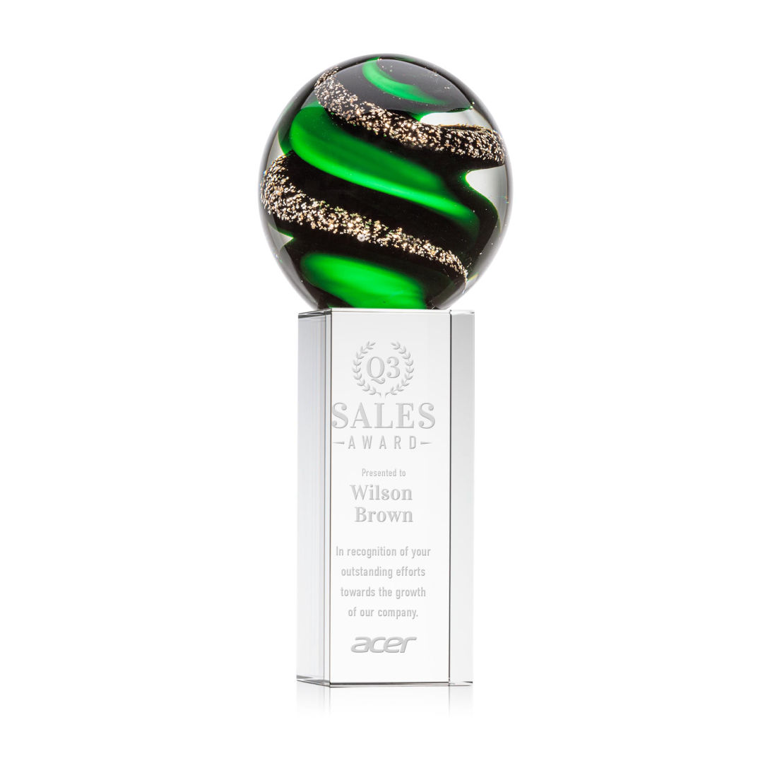 Zodiac Award on Dakota Base - Clear 1