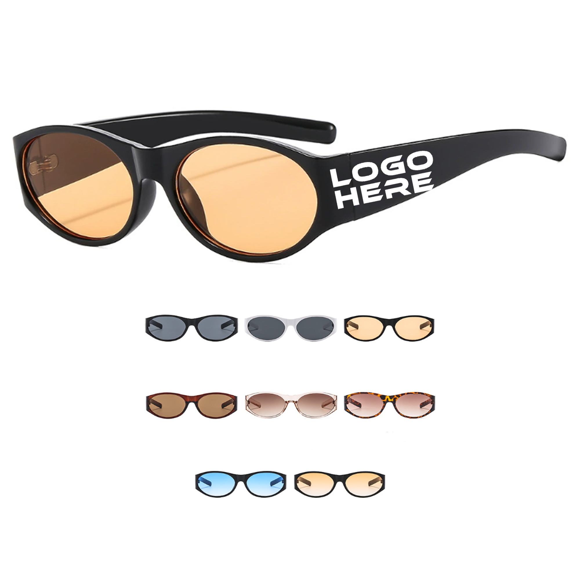 Elliptical Minimalist Sunglasses 1