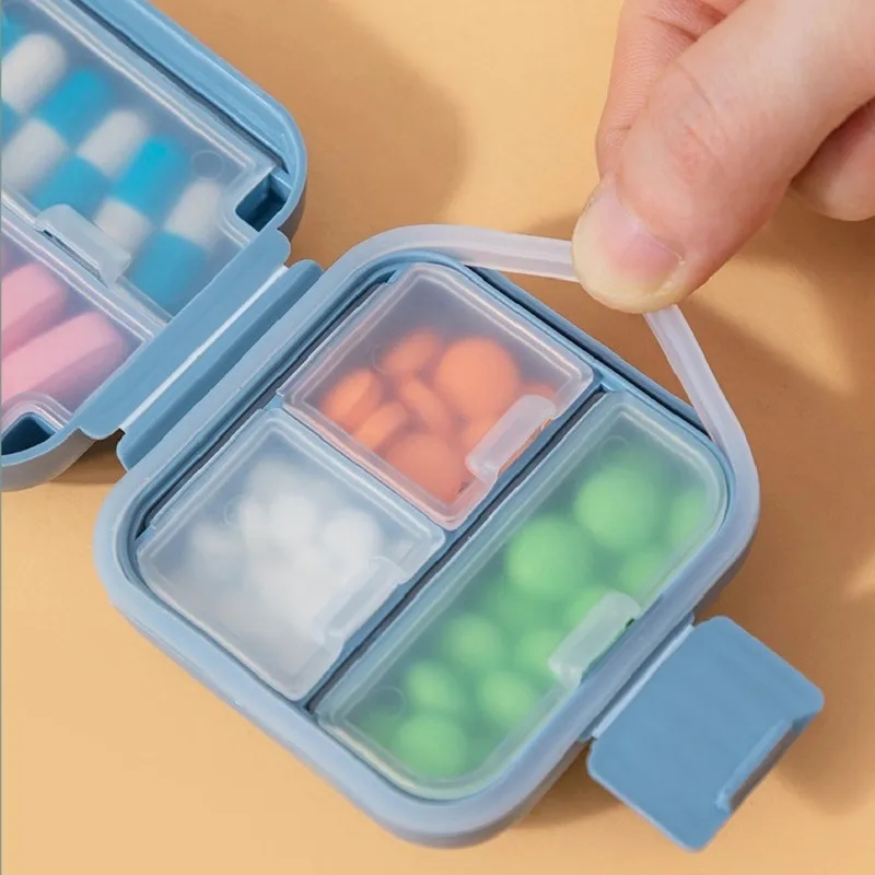 Travel Pill Organizer Pocket Purse Medicine Box 5