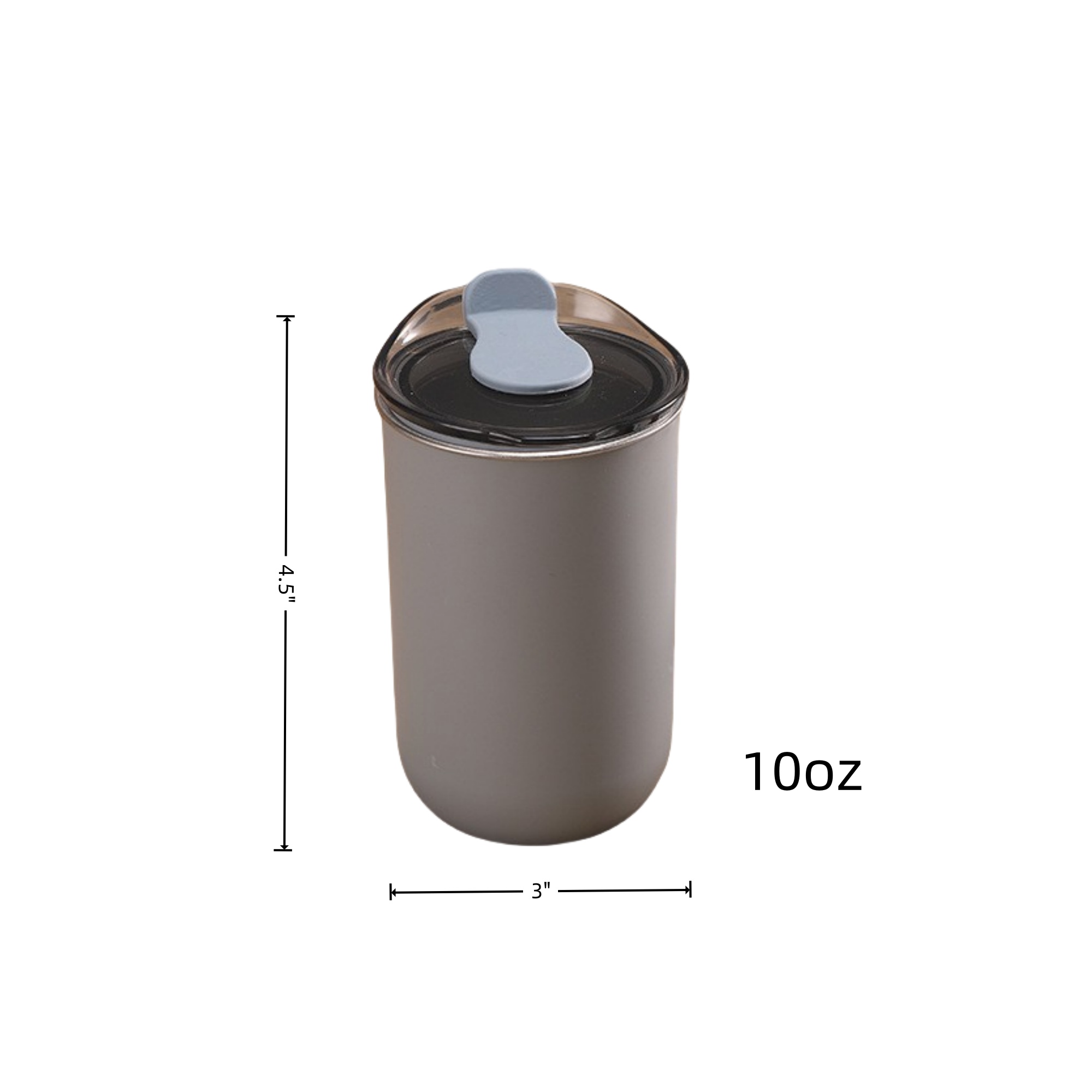 10oz double-wall insulated stainless steel coffee cup 2