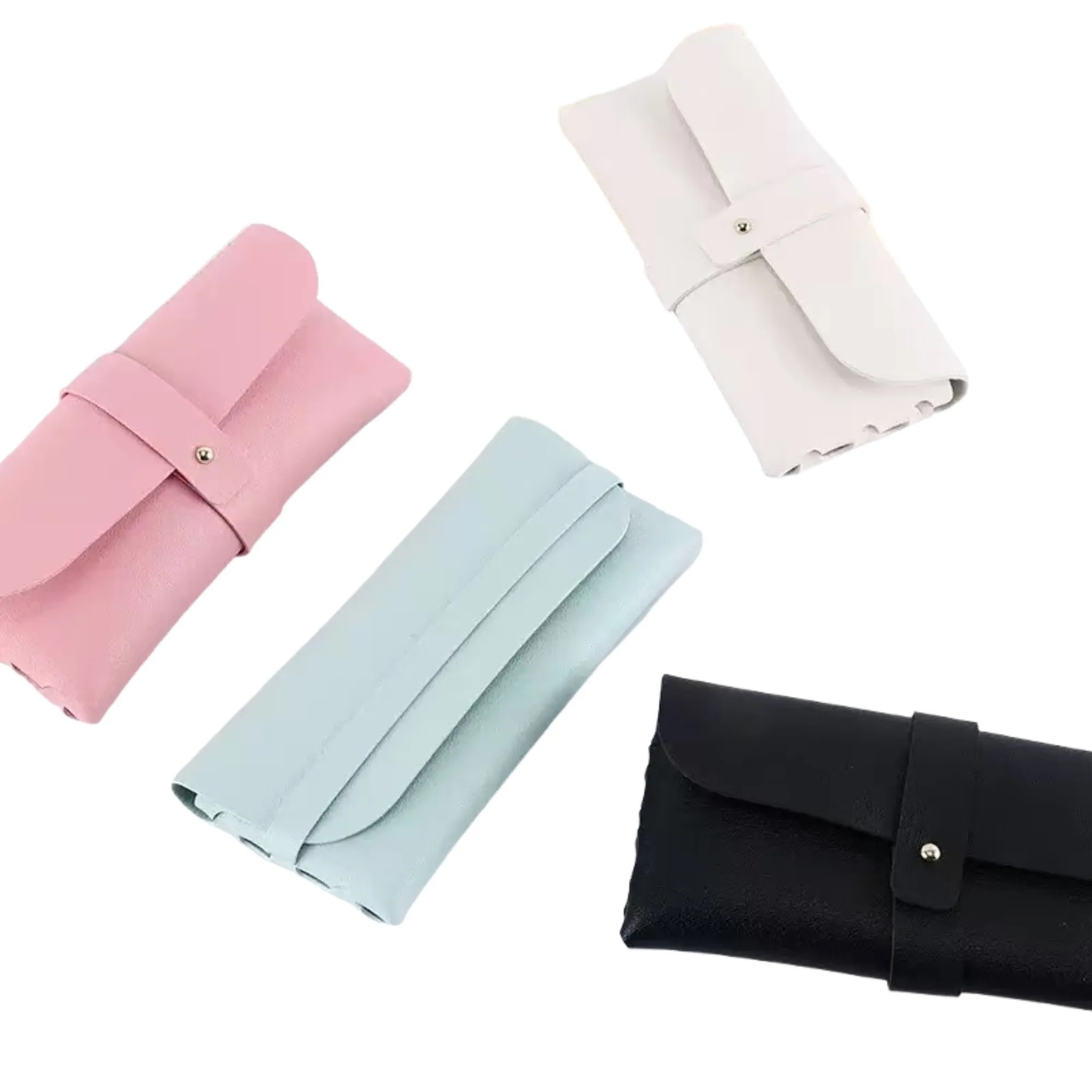Glasses Case Single Nail Leather Sunglasses Bag 4