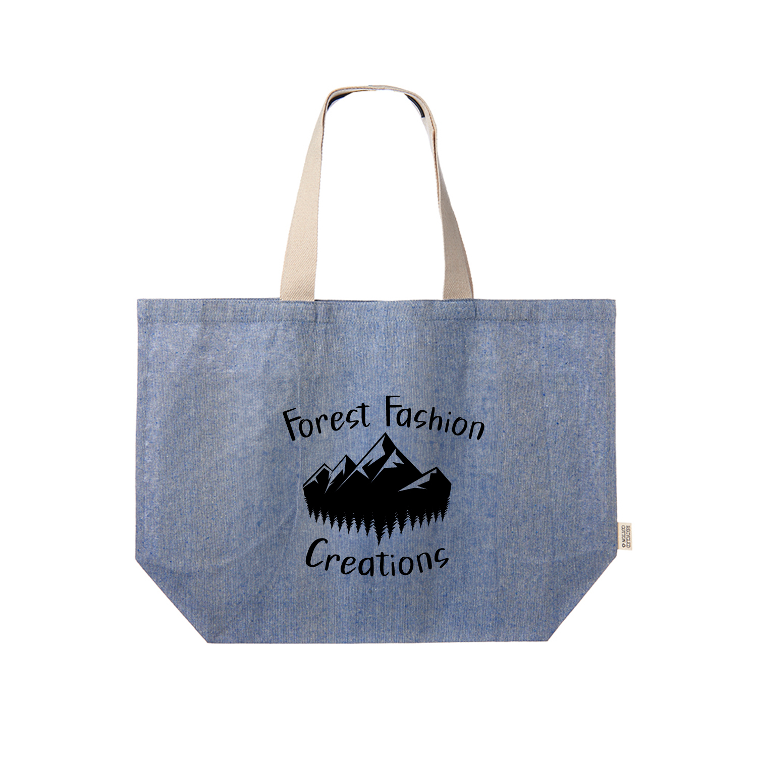 Eco Jumbo Tote Bag (2 Color Imprint) 10