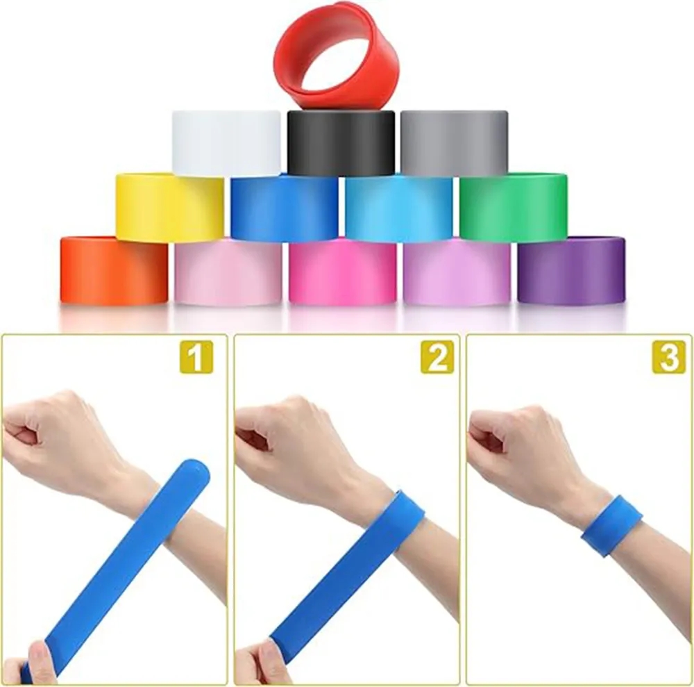 Custom Silicone Slap Wristband 13