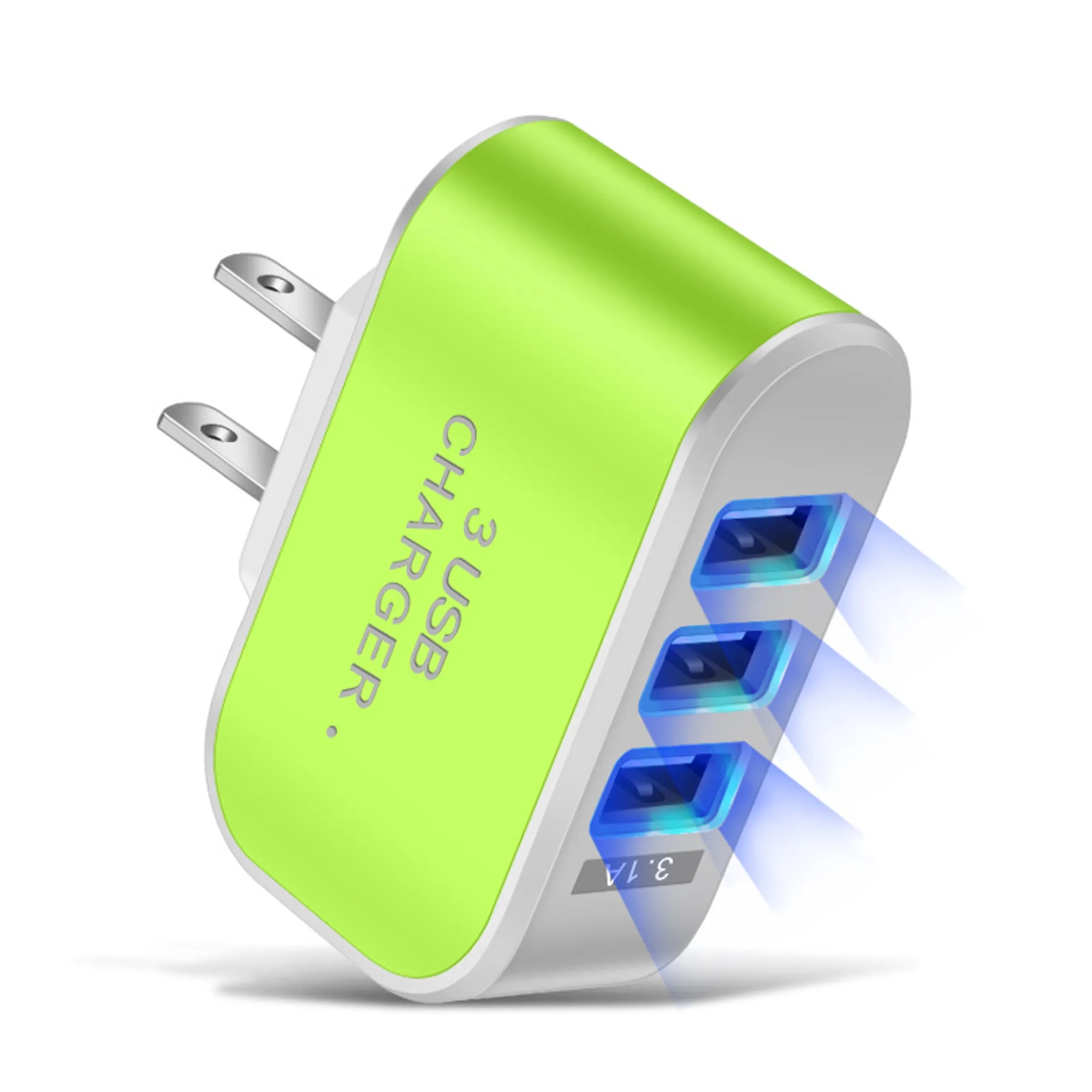 USB 3-Port Multi-Device Phone Charger 2