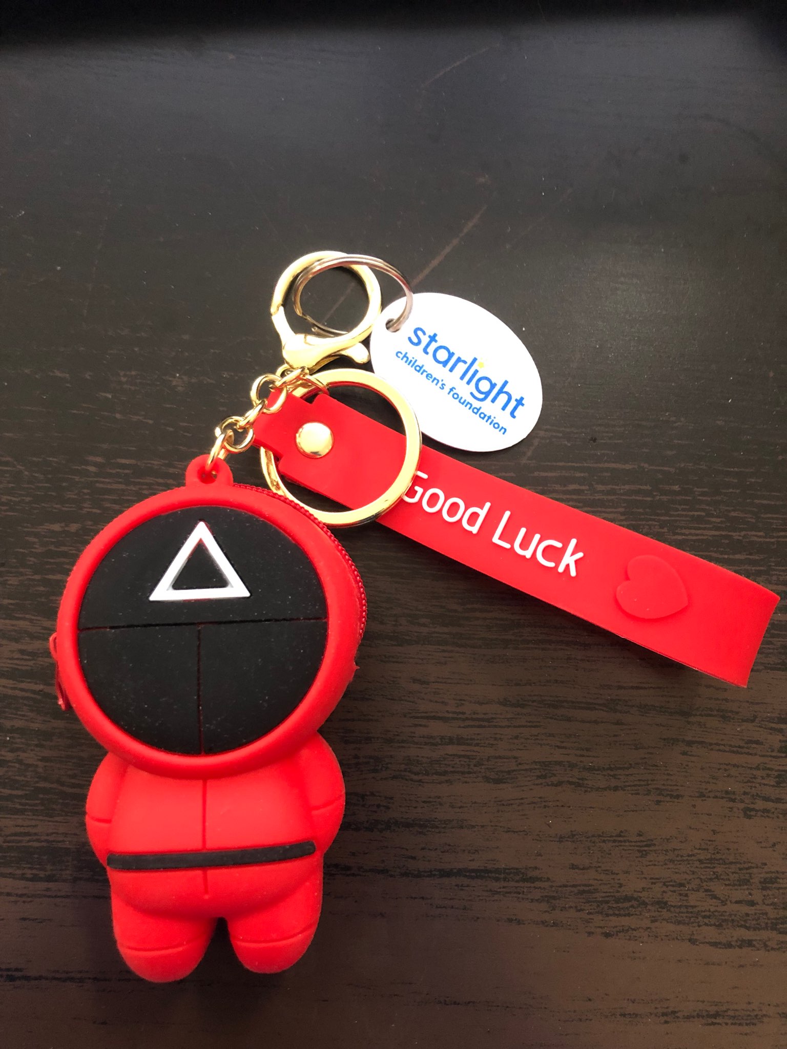 Squid Game Pop-It Pouch w/ Custom Printed Key Tag 1