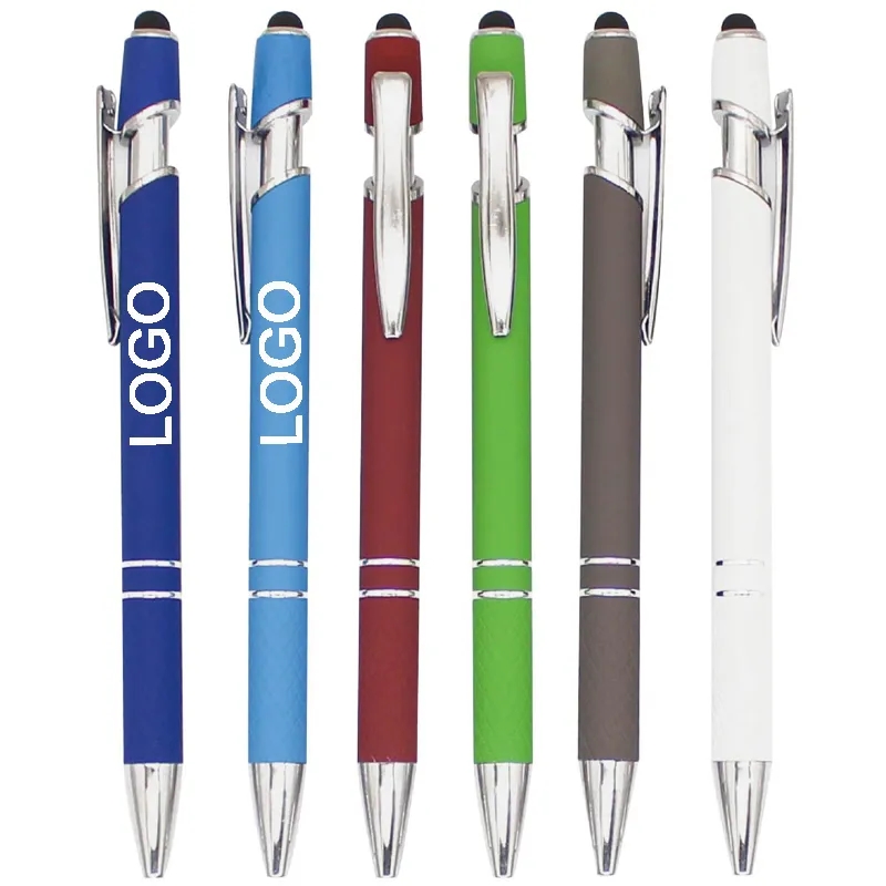 Coronado Rubberized Metal Stylus Pen 1