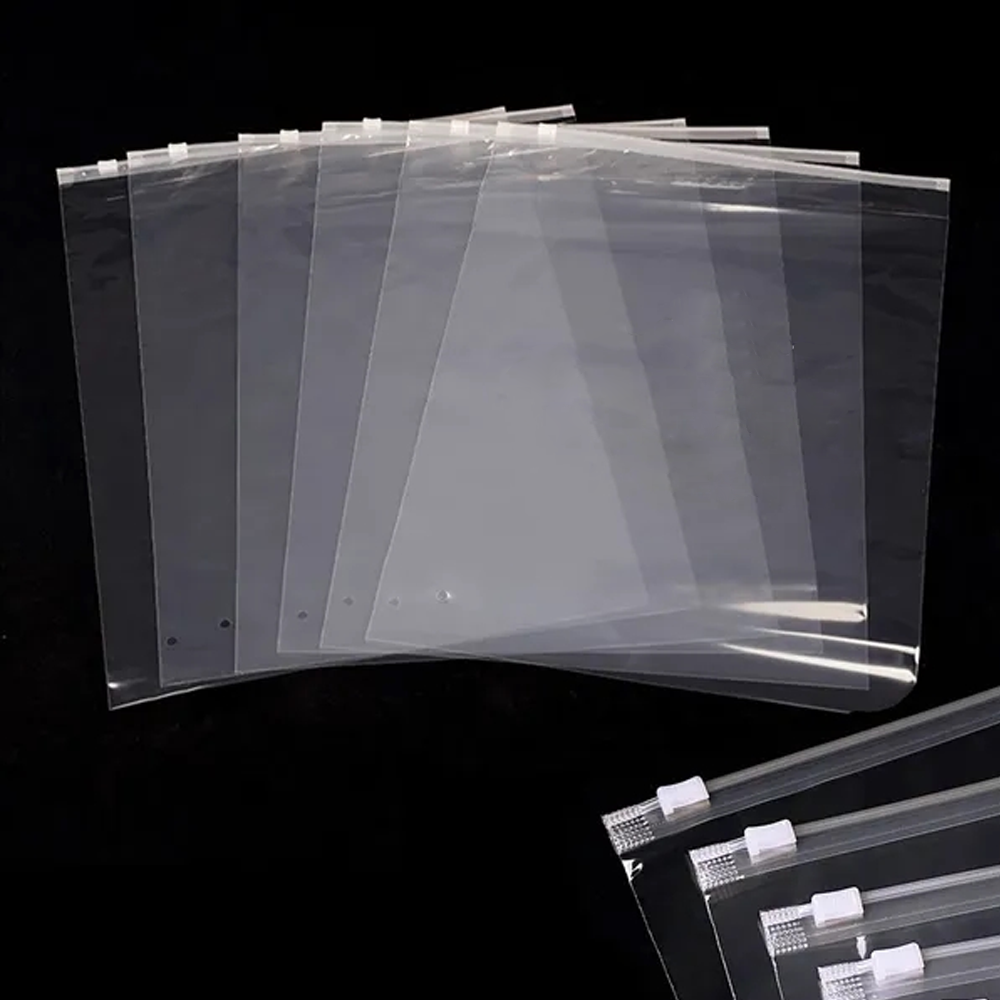 Transparent Zipper Packaging Bag 3