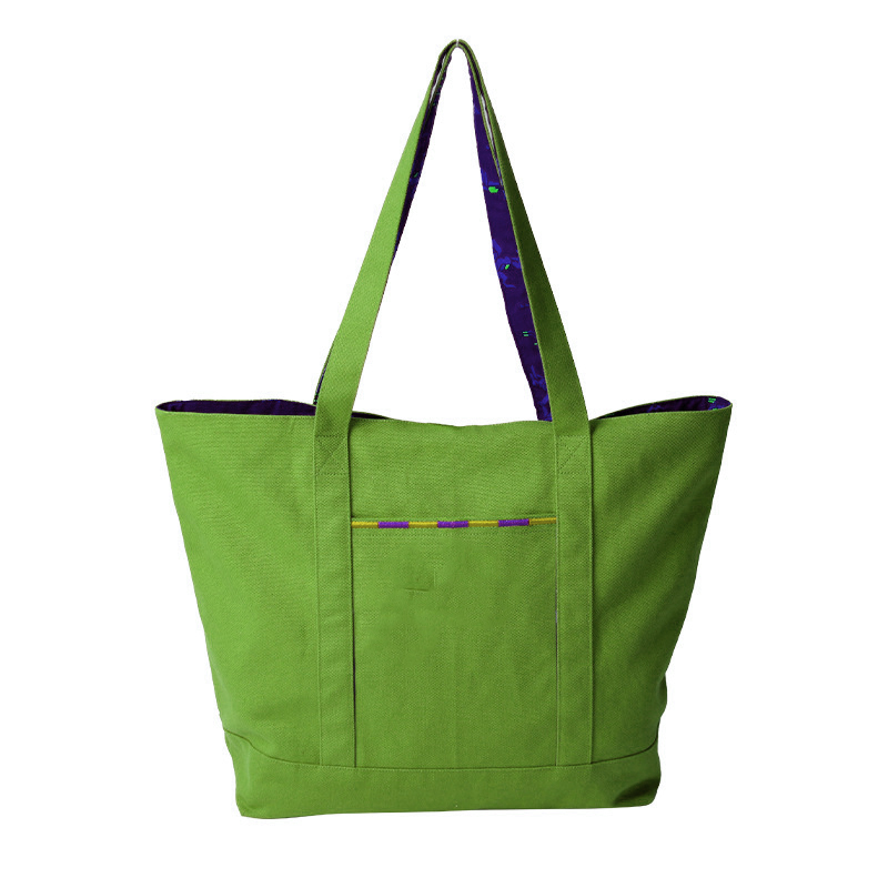 Polyester Cotton Shopping Bag, custom tote bag with logo imprint 3