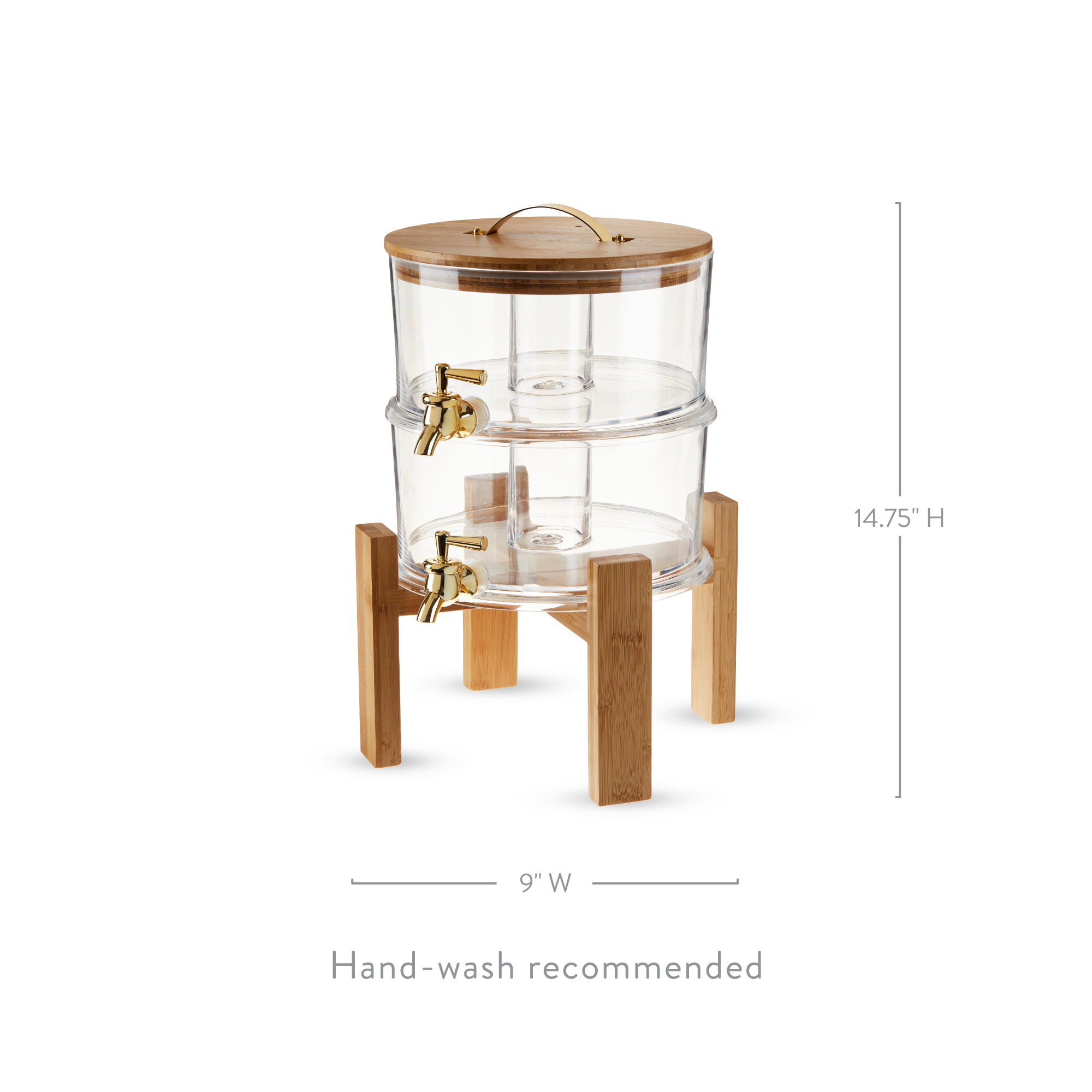 Twine Living® Outdoor Double Drink Dispenser 5