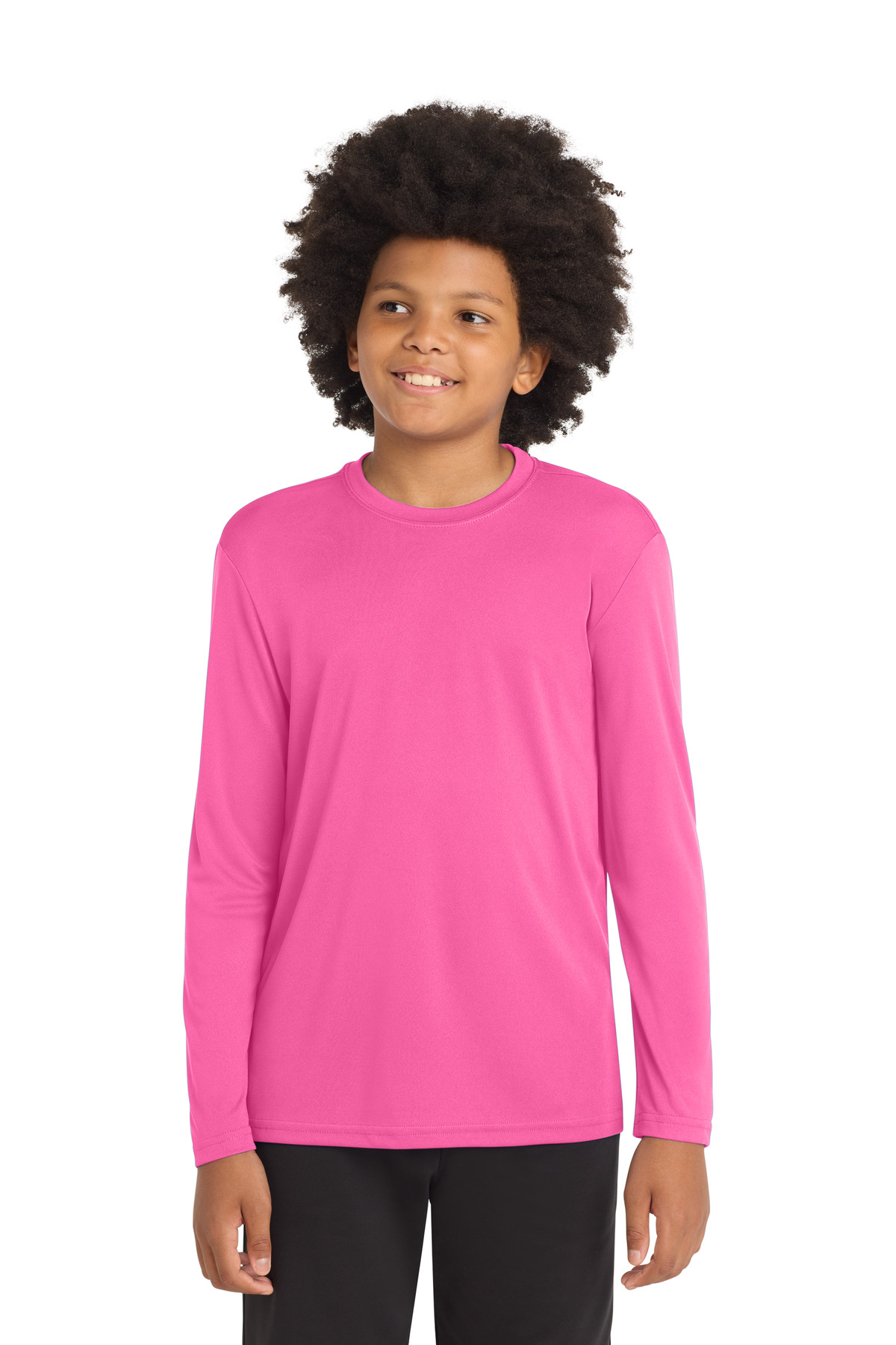 Sport-Tek Youth Long Sleeve PosiCharge Competitor Tee. YST350LS 40