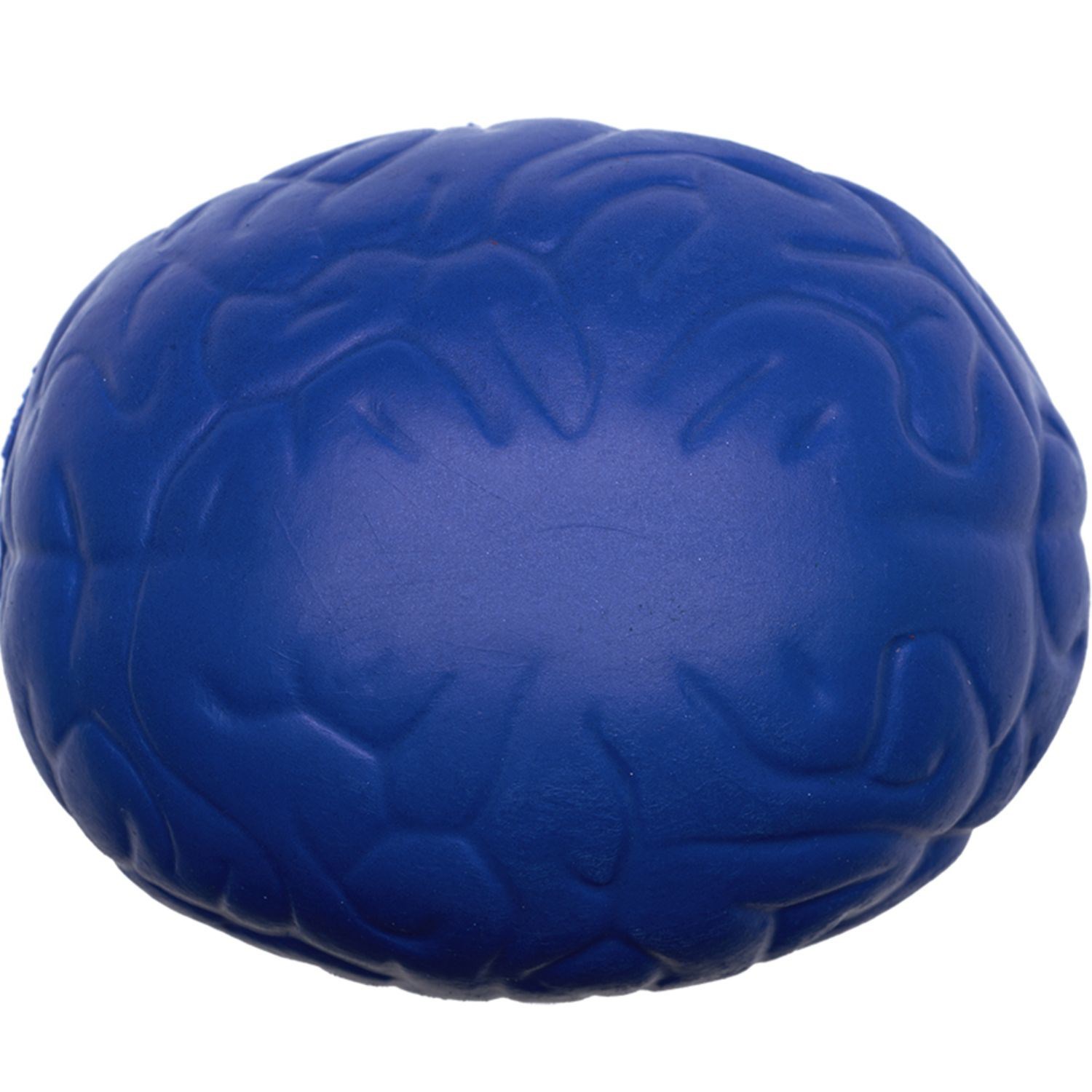 Brain Stress Ball w/ Custom Logo Textured PU Stress Reliever