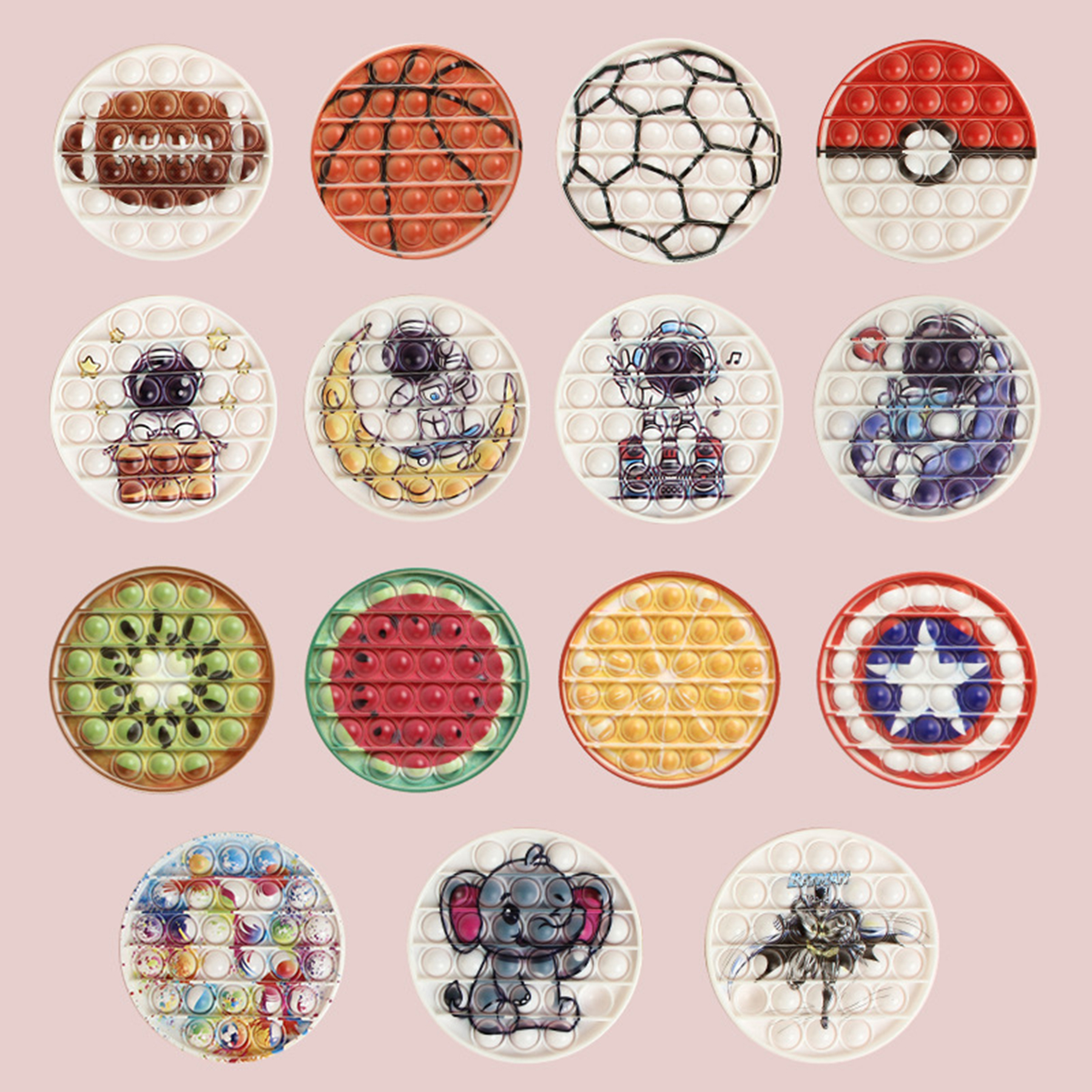 A5 Silicone Fidget Notebook 2