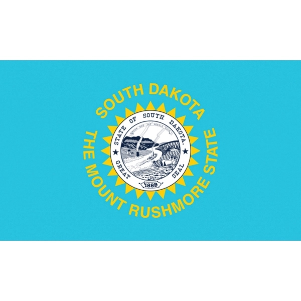 South Dakota Official Flag 2
