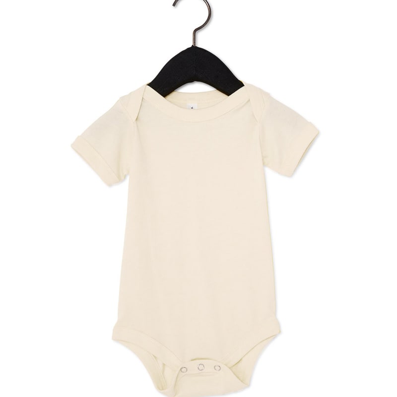 Bella + Canvas Infant Jersey Short-Sleeve One-Piece 3
