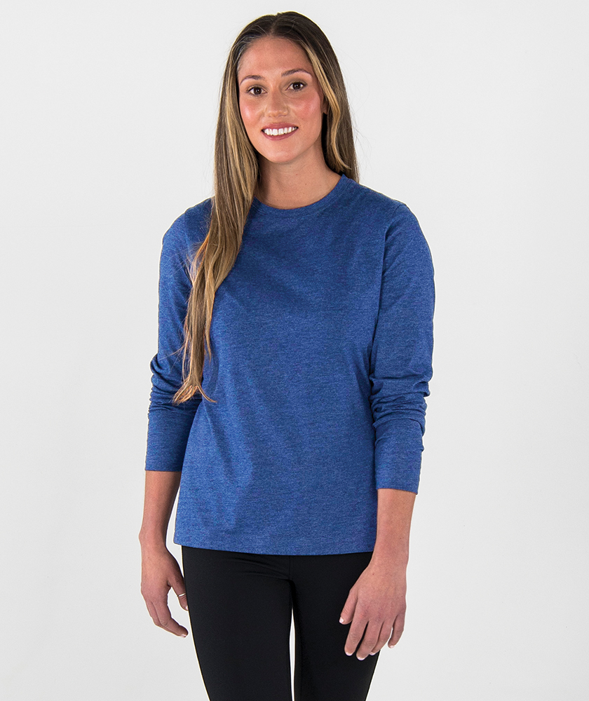 Women's Comfort-Core Long-Sleeve Crew