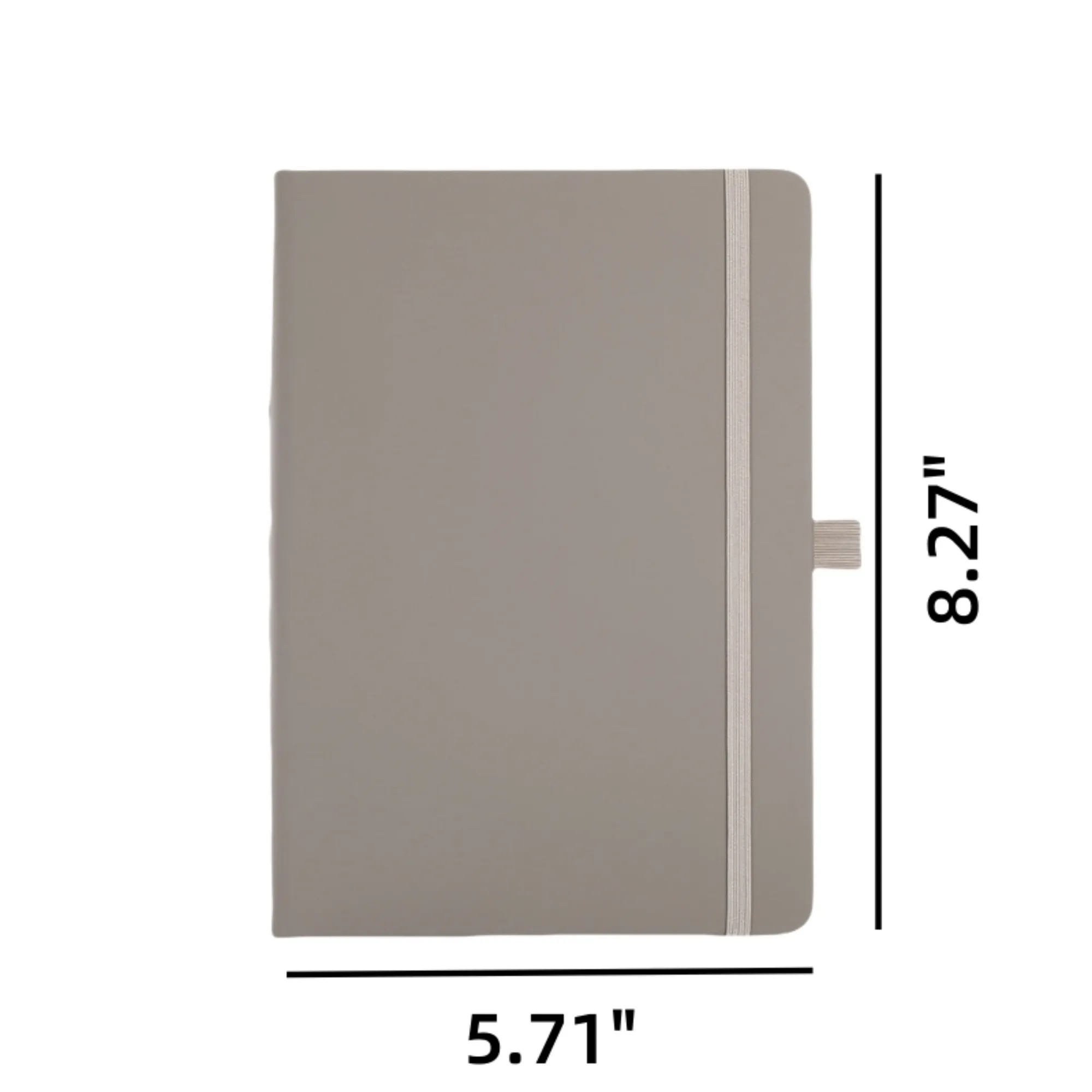 PU Leather A5 Notebook Woodfree Paper 3