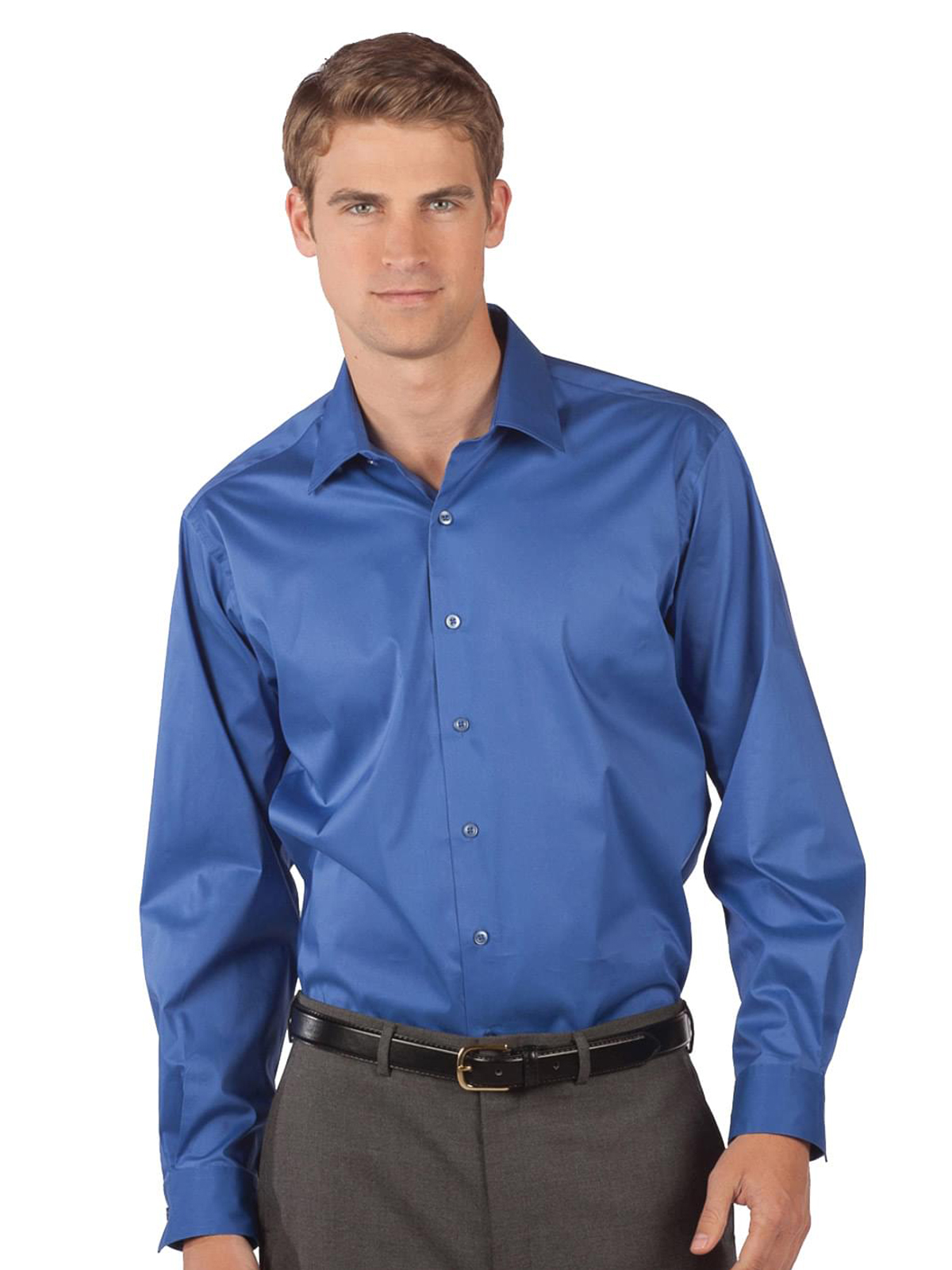 Edwards Shirts & Blouses - Men's Pocketless Comfort Stretch Shirt 3