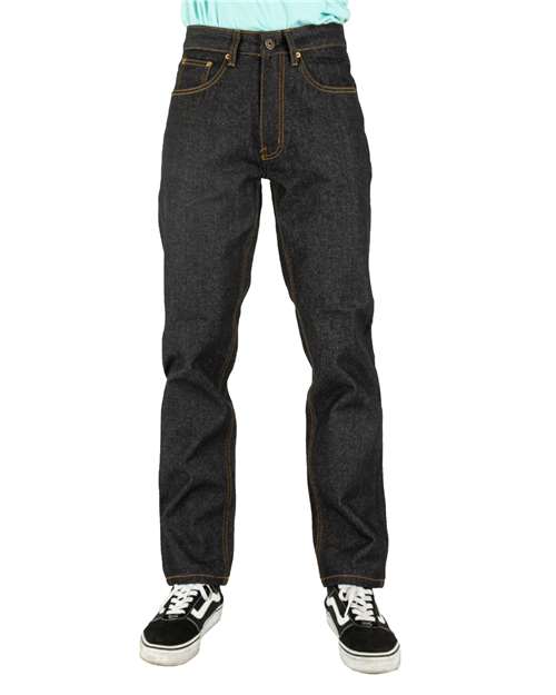 Unisex Denim Straight-Leg Jeans - SHRDJ 24