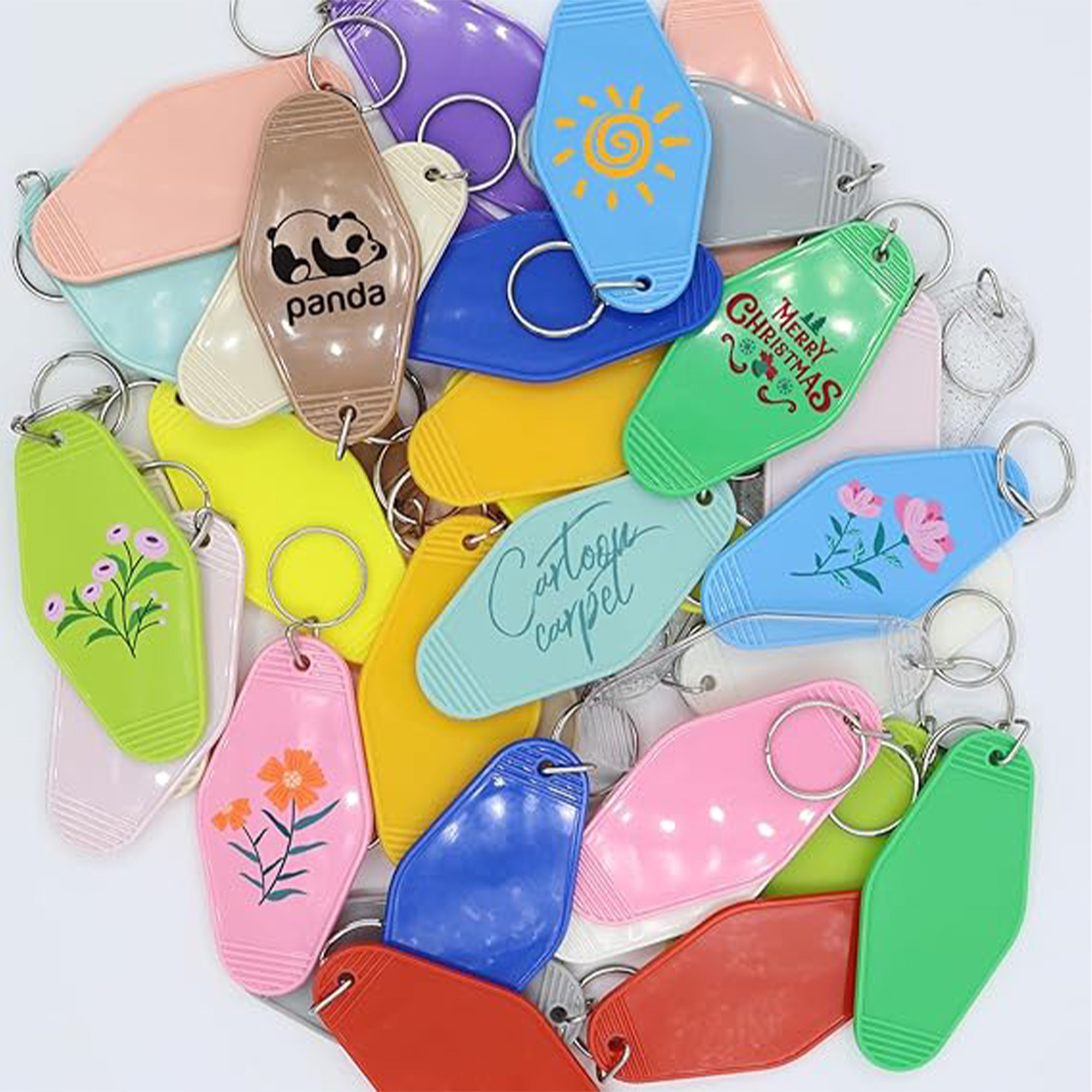 MOQ 20 Plastic Key Tag for Hotal 3