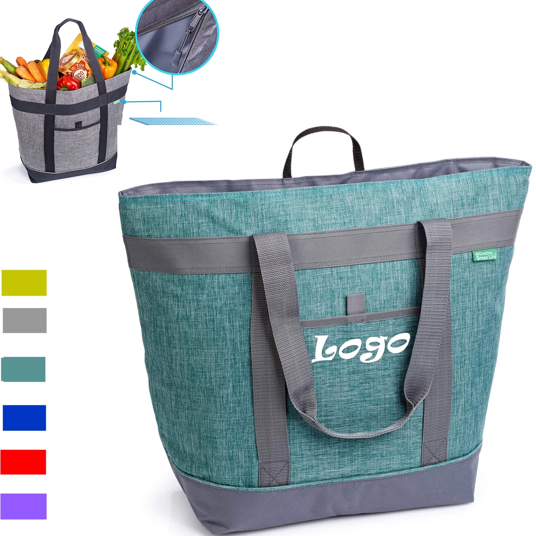 Insulated Grocery Cooler Bag 3