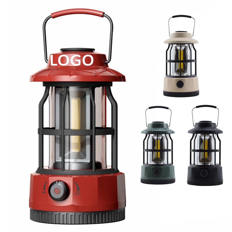 Retro Outdoor Camping Light Picnic Lantern AA/Li-ion Battery 3