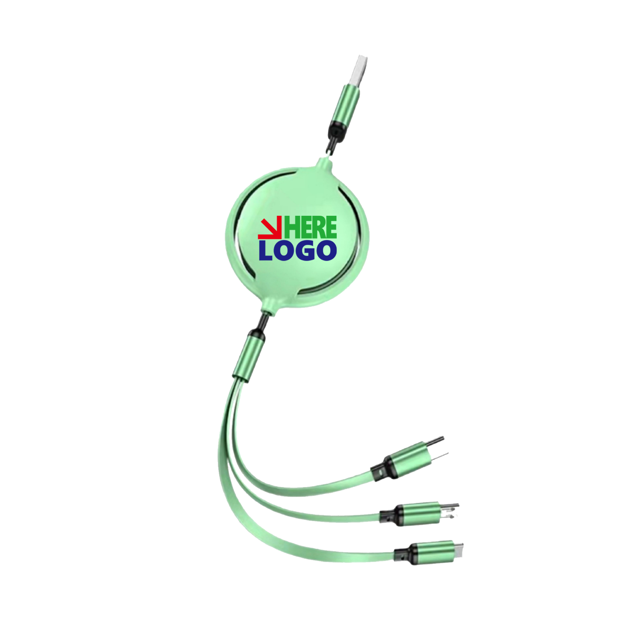 Triple-Function Silicone Charging Cord 2