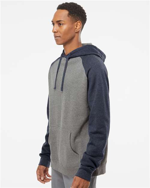 Unisex Raglan Hooded Sweatshirt - IND40RP 72