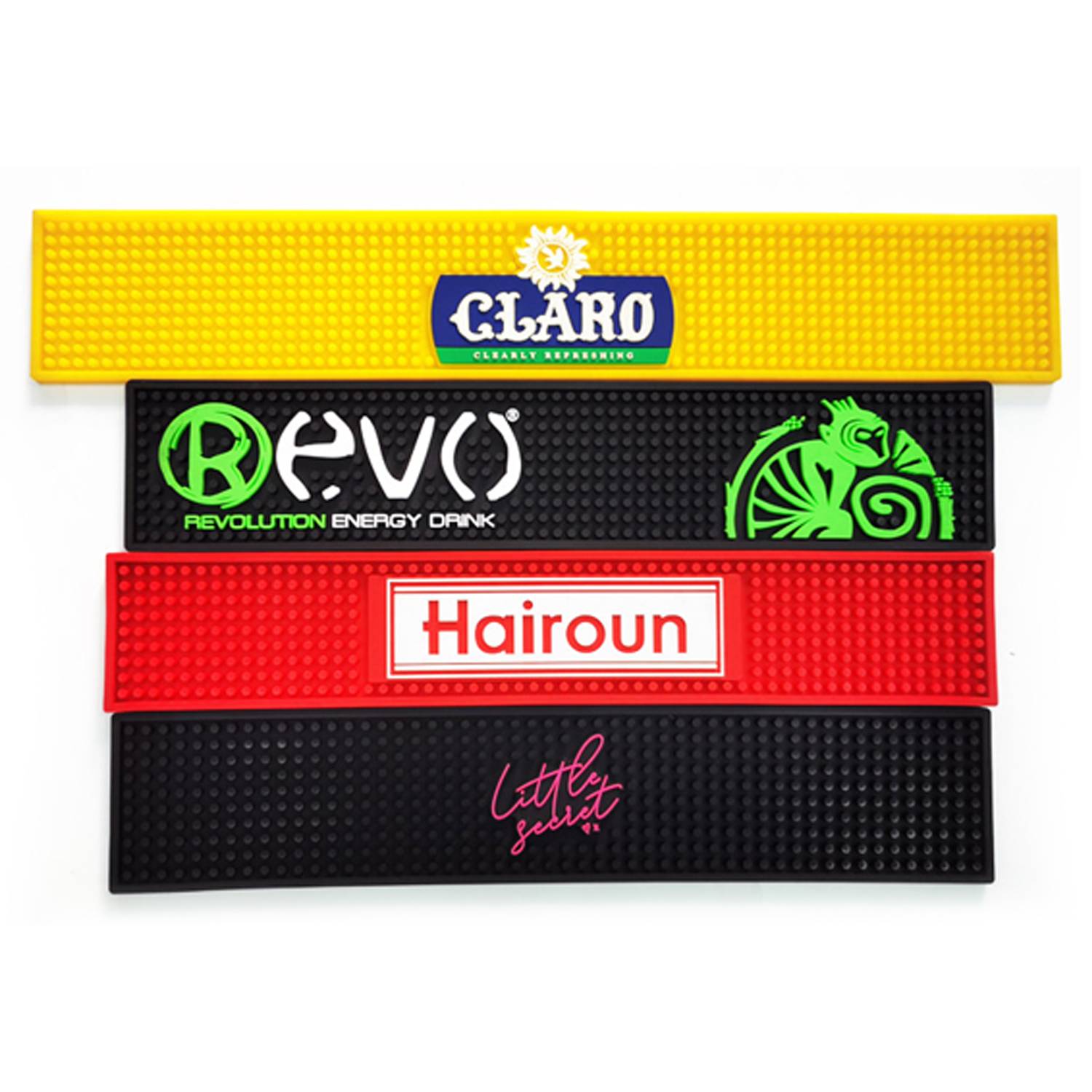 23.6"x4" Customized Rubber PVC Bar Mat For Countertop 8