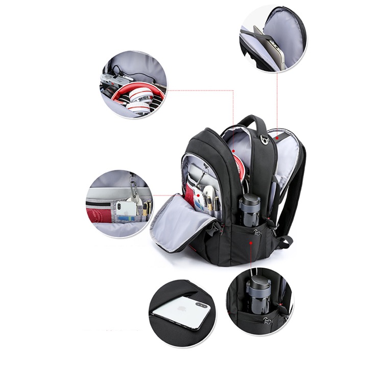 Unisex 15.6 inch Waterproof Travel Backpack Business Laptop Backpack 14